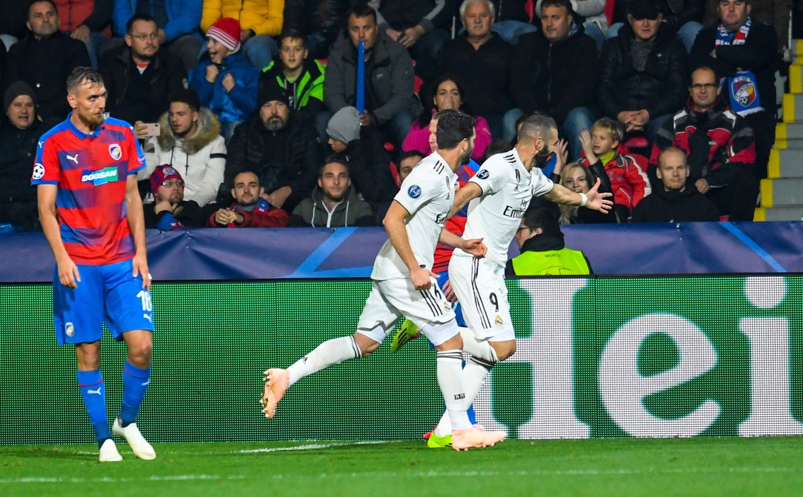 Las imágenes del Viktoria Plzen-Real Madrid