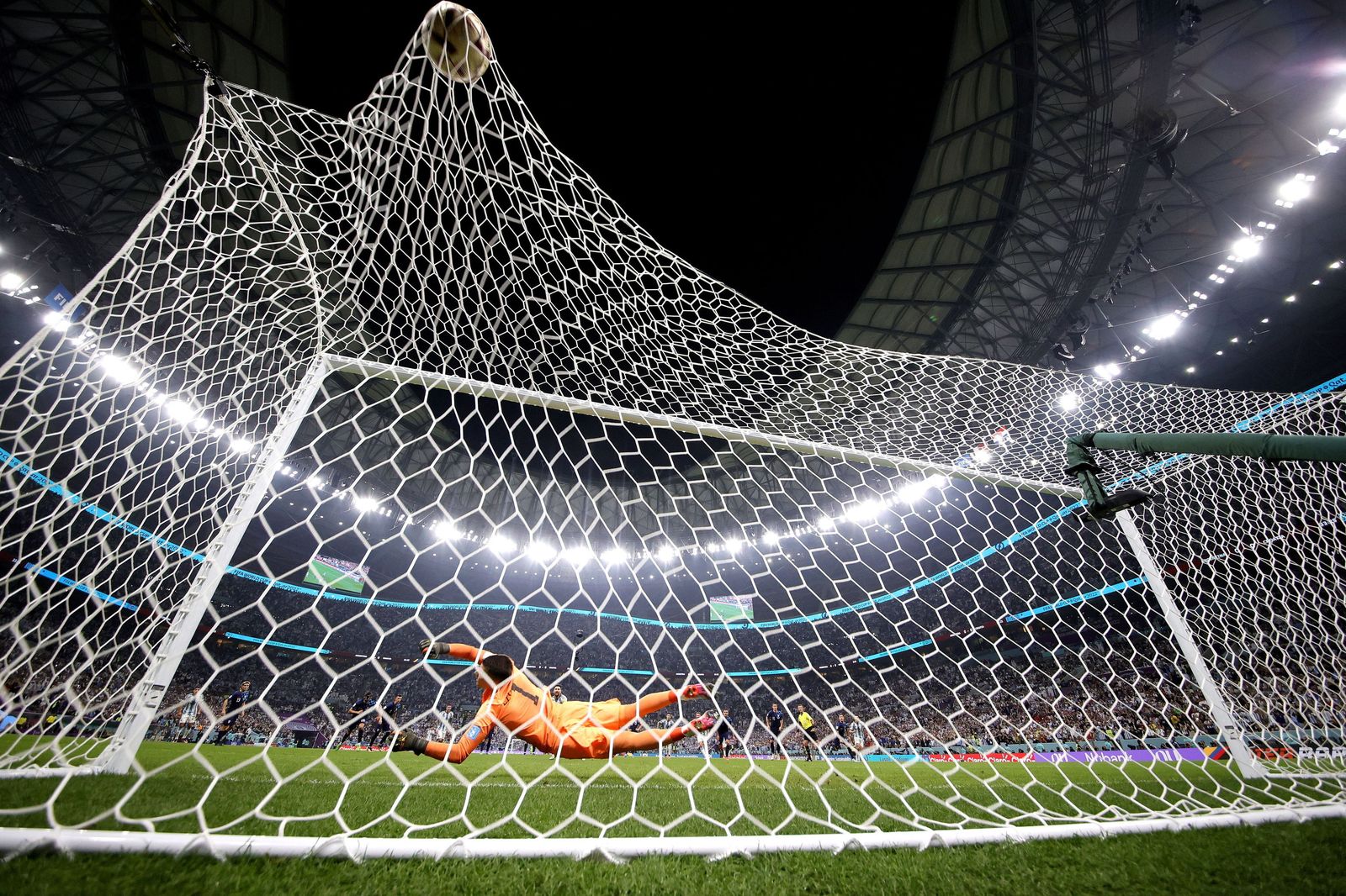 Las fotos de Messi contra Croacia