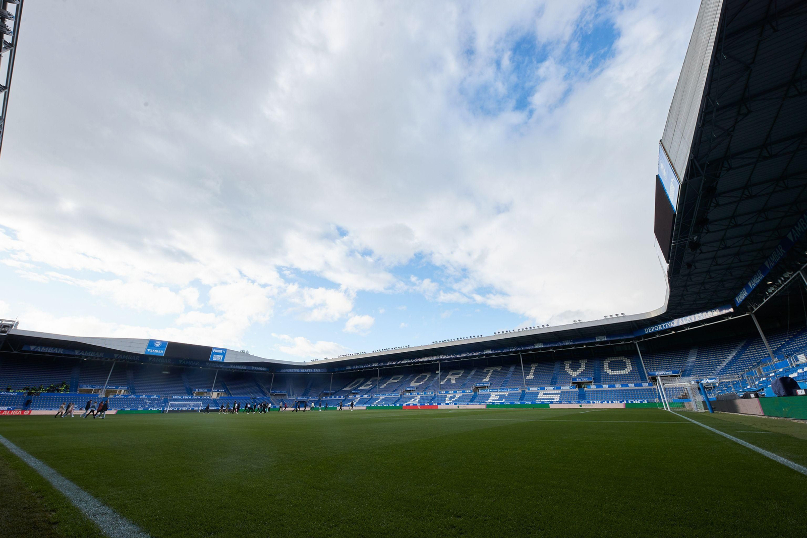 Imagen del estadio de Mendizorroza.
