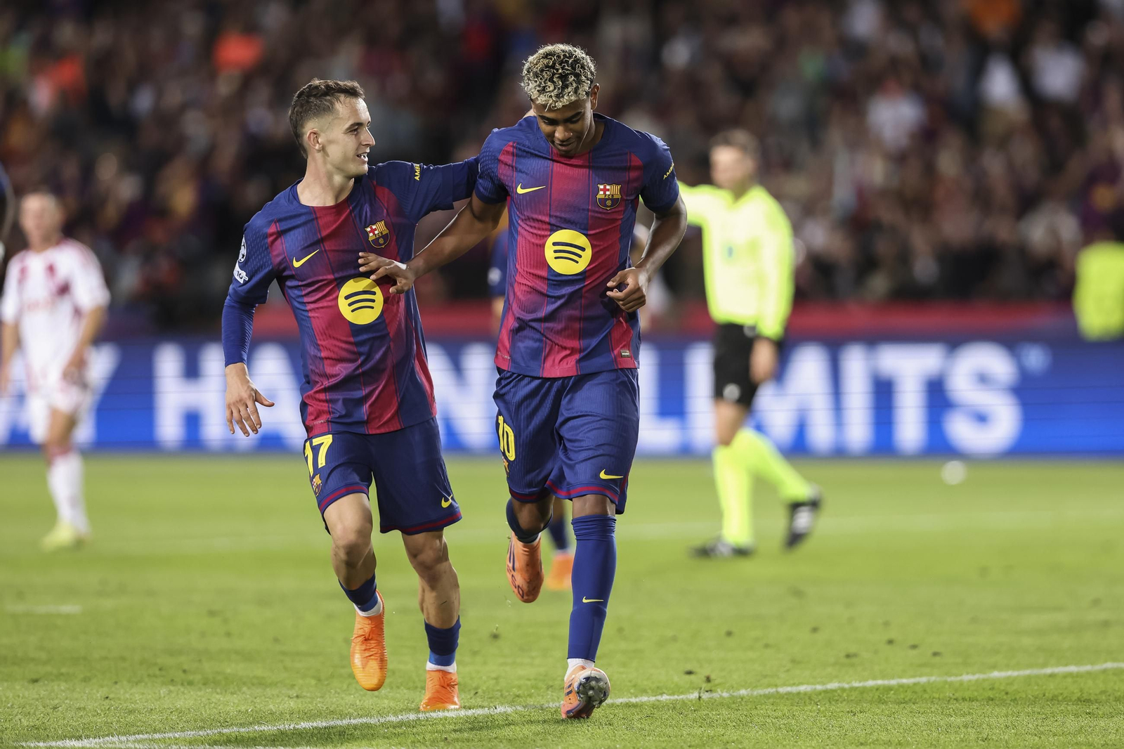 Las fotos del Barcelona-Olympiacos