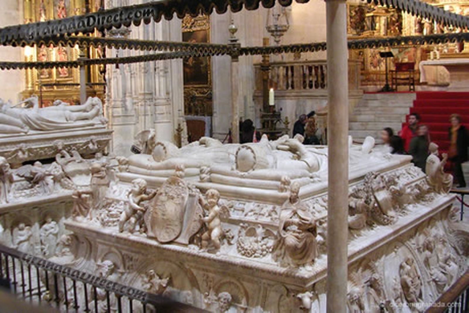 Sepulcro de los Reyes Católicos, en la Capilla Real.