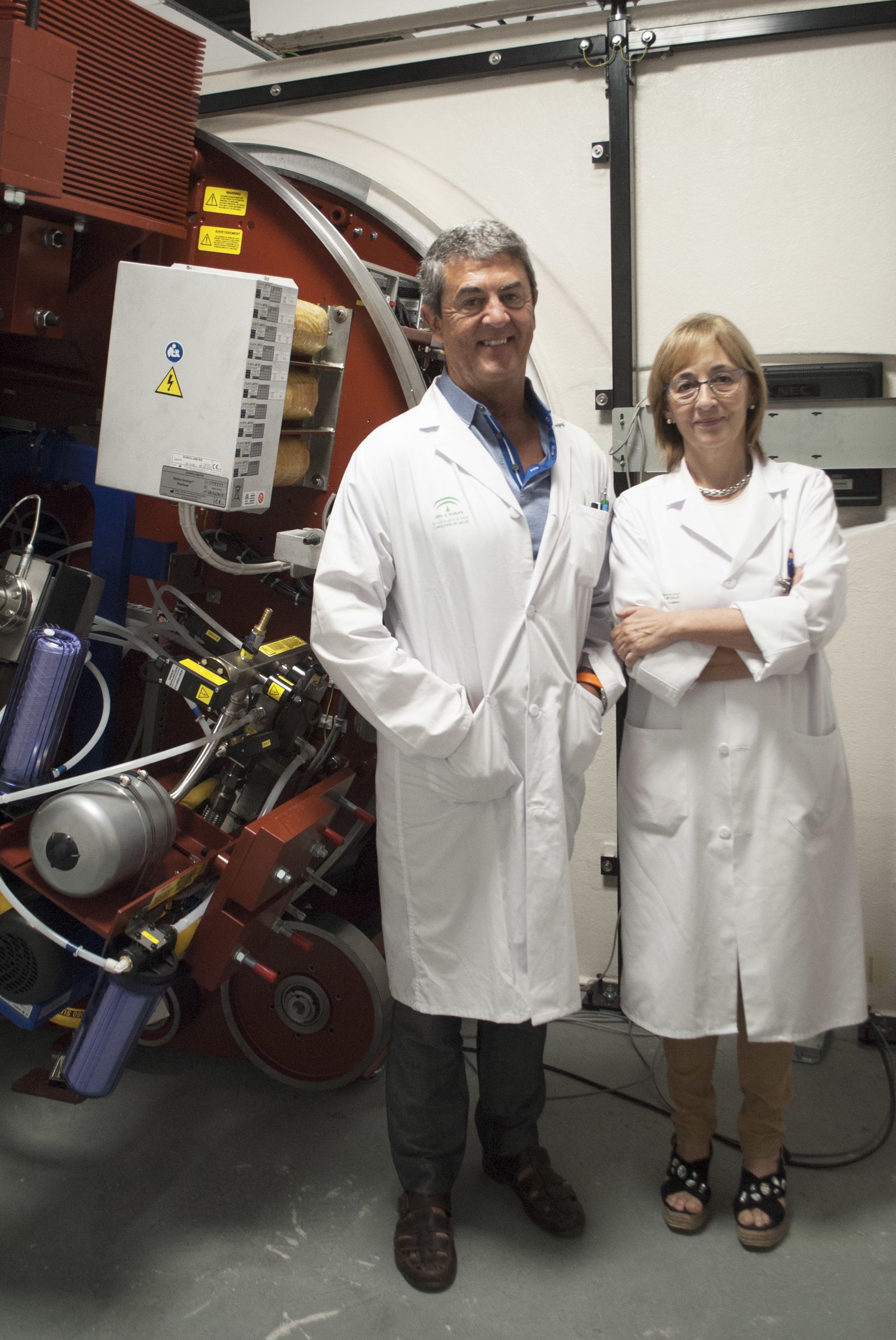 Rafael Arrans y Eloísa Bayo.