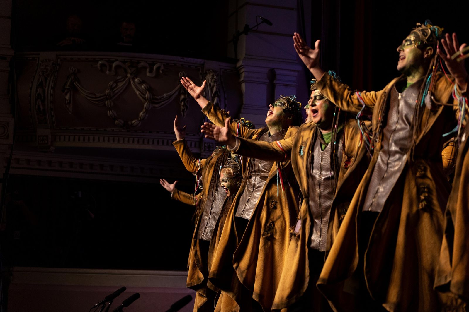 Imágenes de la actuación de la comparsa de Ayamonte "La Venenosa" en el Carnaval Colombino