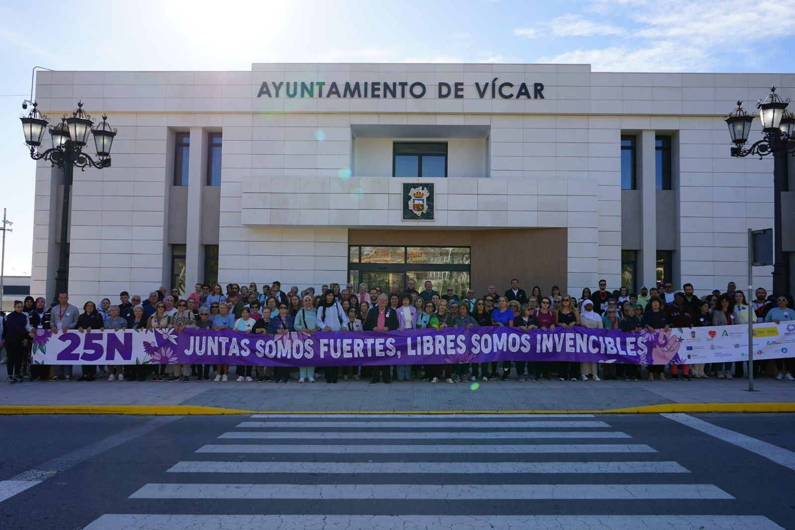 Vícar marcha contra la violencia machista