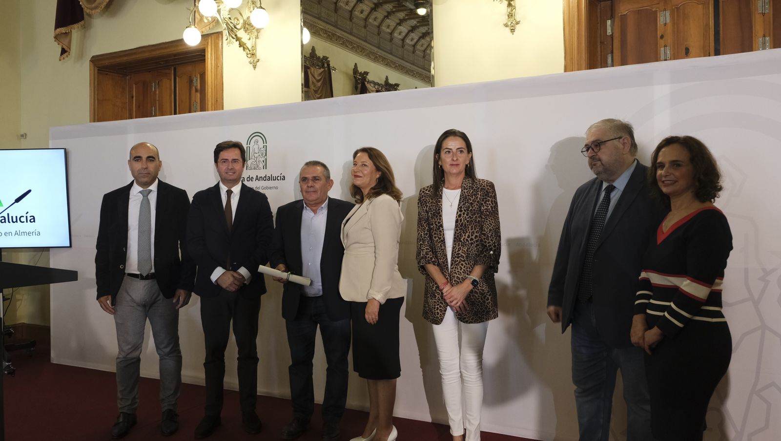 Imágenes de la entrega de resoluciones de OPFH de agricultura