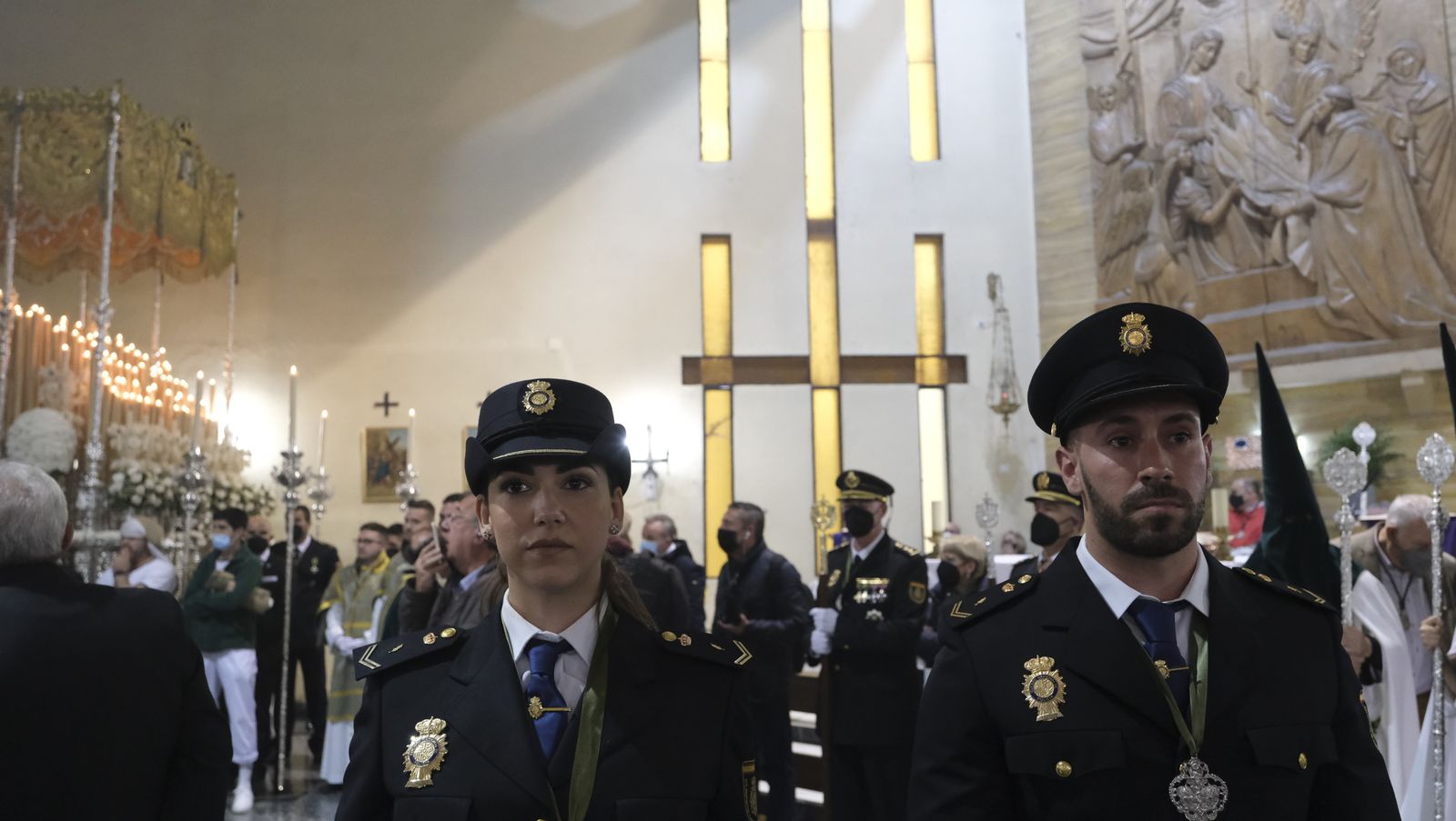 Procesión de Macarena en Almería, en imágenes.