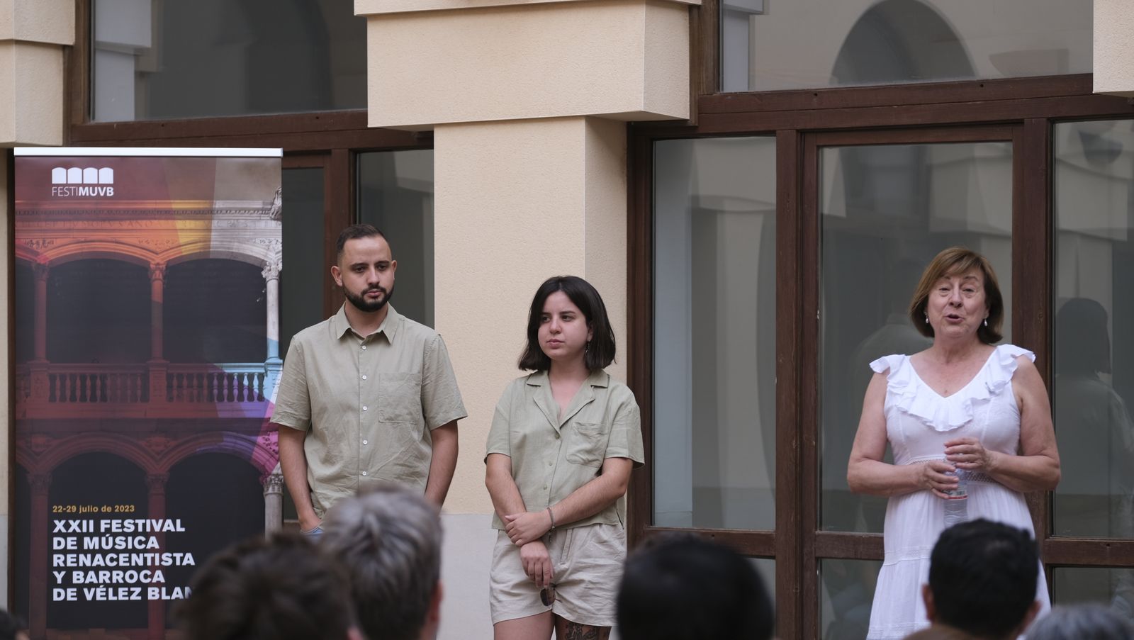 Recibimiento a los alumnos del Festival de Música Renacentista y Barroca de Vélez Blanco-Festimuvb 2023