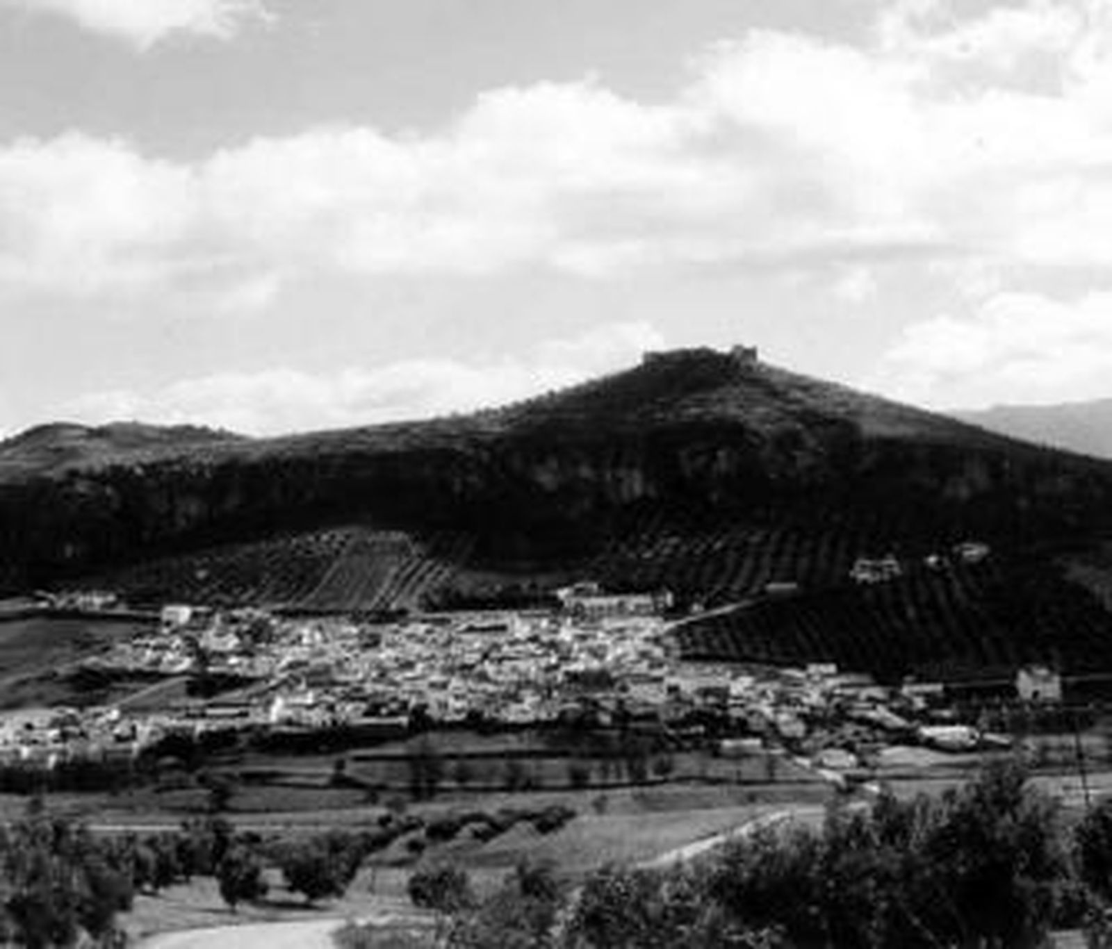 Imagen de uno de los pueblos que forman parte de la comarca de los Montes de Granada.