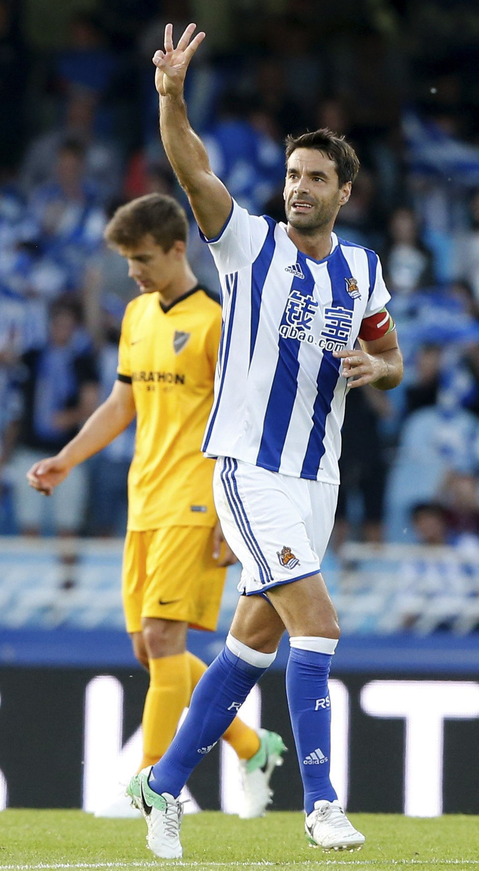 Las imágenes del Real Sociedad-Málaga