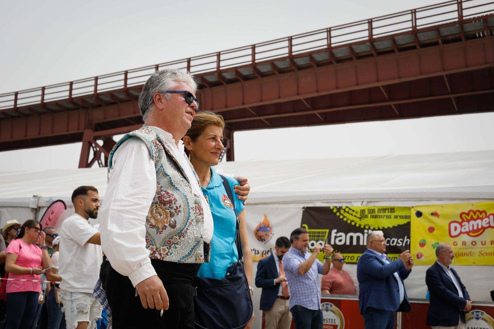 Las mejores imágenes de la "Globotá" en las fallas de Almería