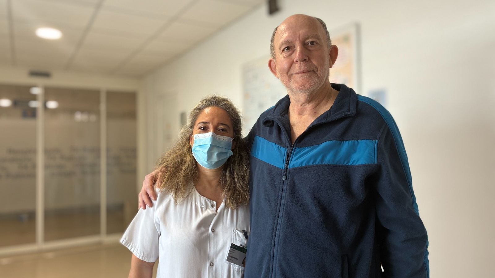 José Gómez Prieto, en el Hospital Reina Sofía de Córdoba.