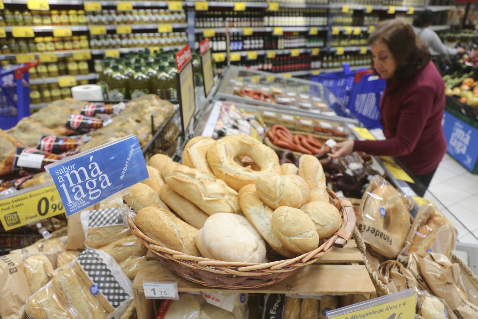 Productos de Sabor a Málaga en el Carrefour Alameda