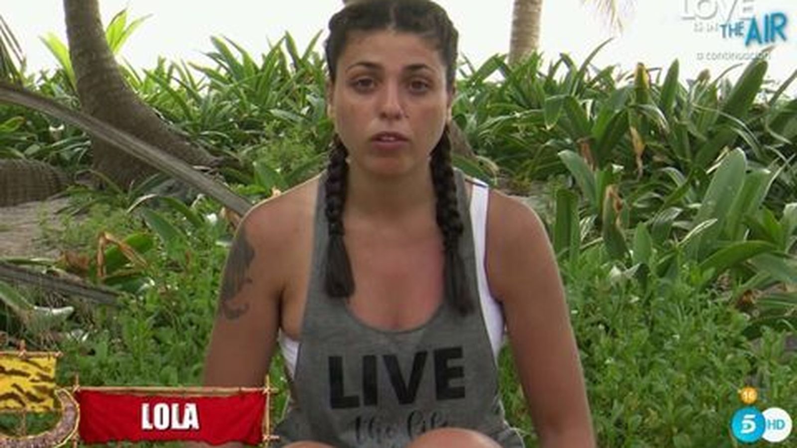 Lola, la primera expulsada de 'Supervivientes 2021'.