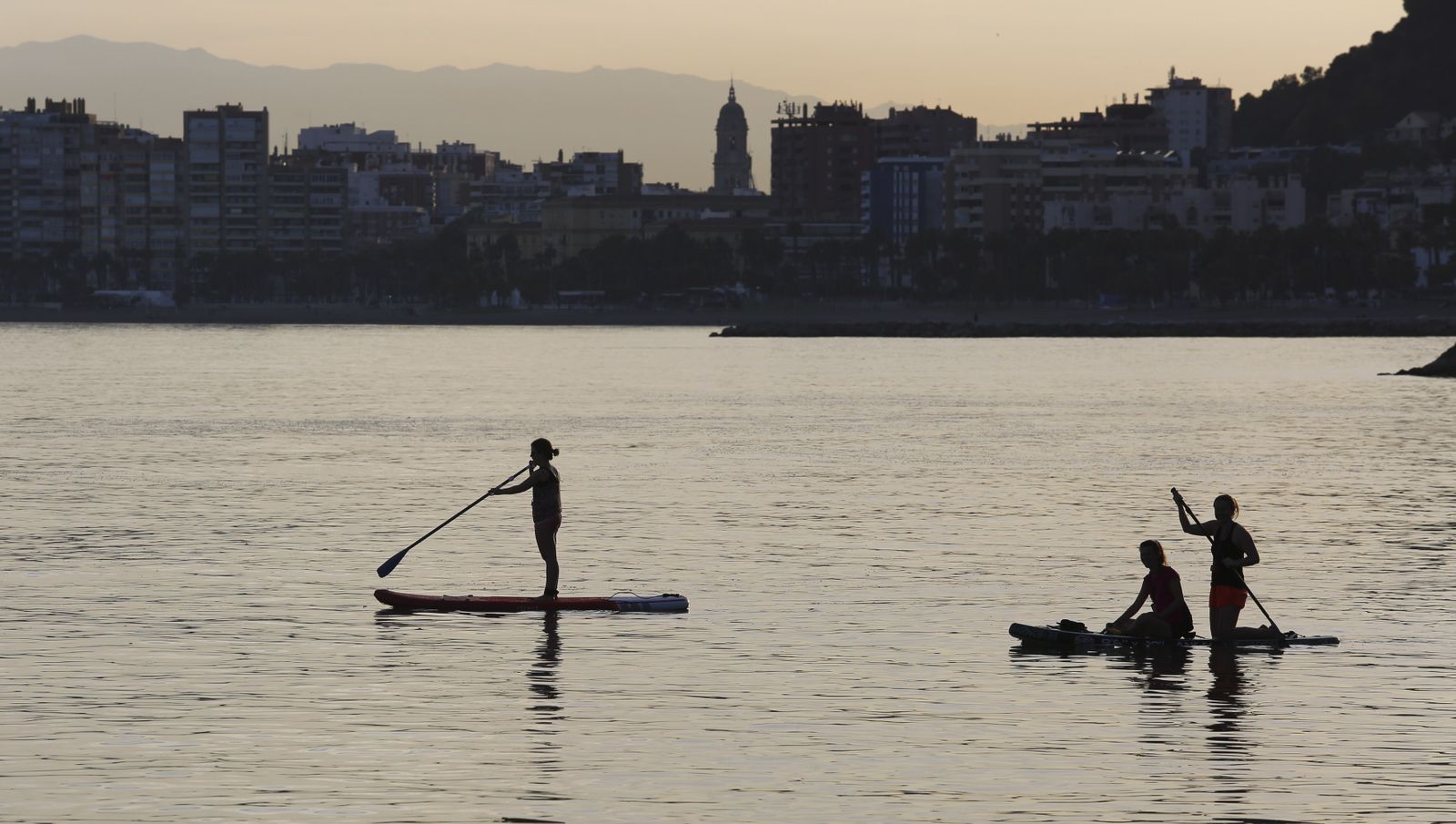 Las mejores vistas de la bahía, desde el balneario de los Baños del Carmen, en Málaga
