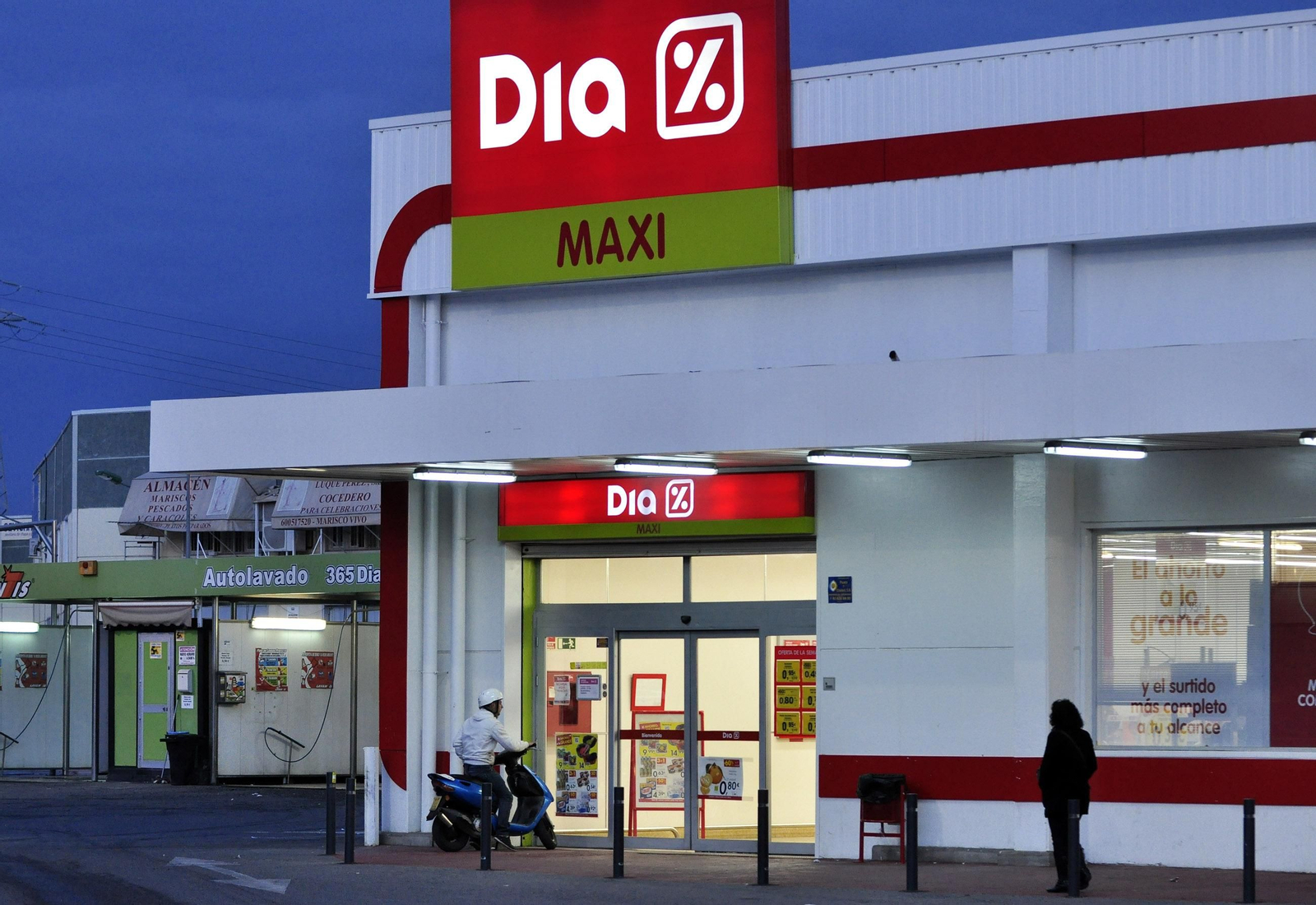 Un supermercado Dia Maxi en San Jerónimo, en Sevilla.