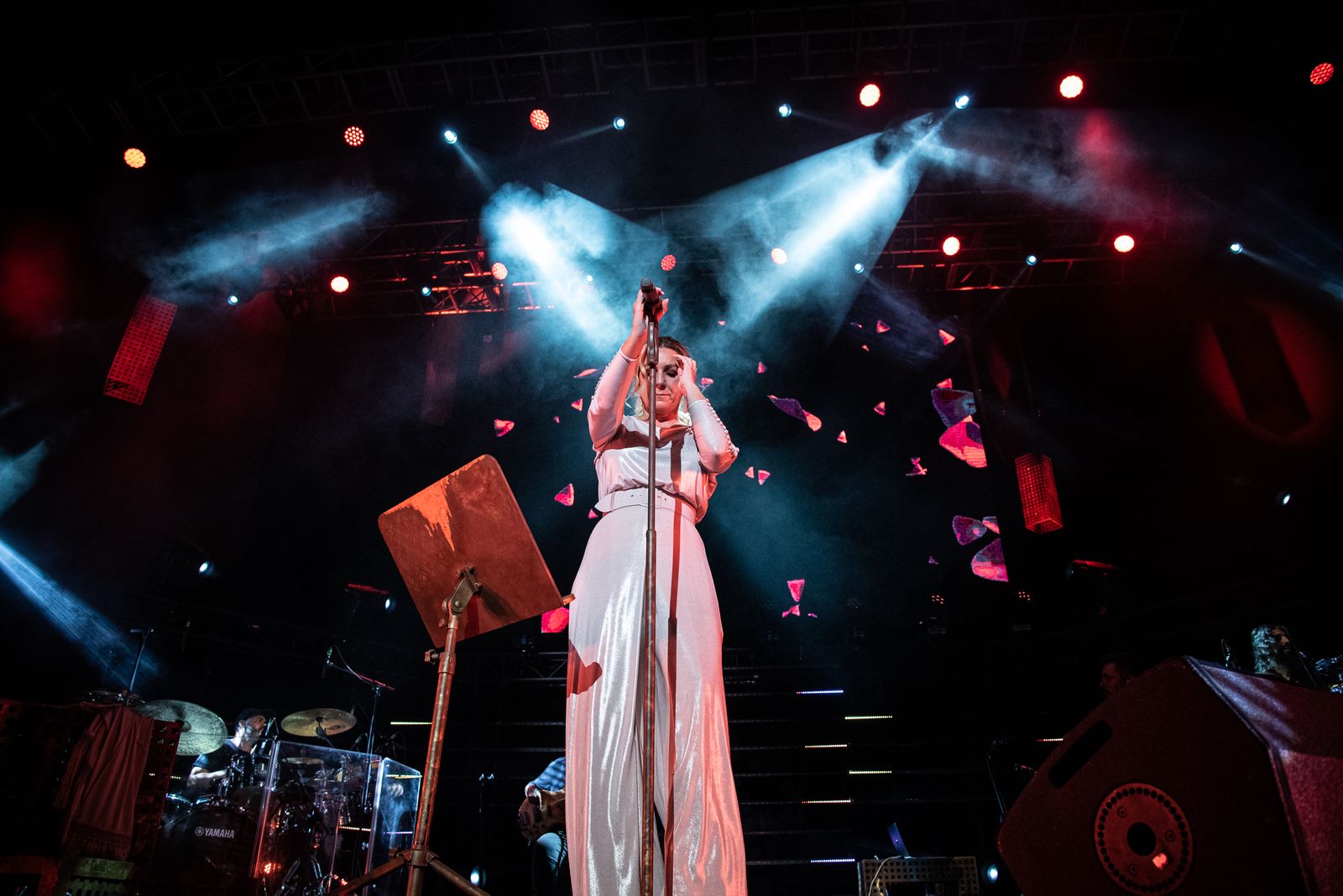 Imágenes del concierto de Niña Pastori en el Foro Iberoamericano de la Rábida