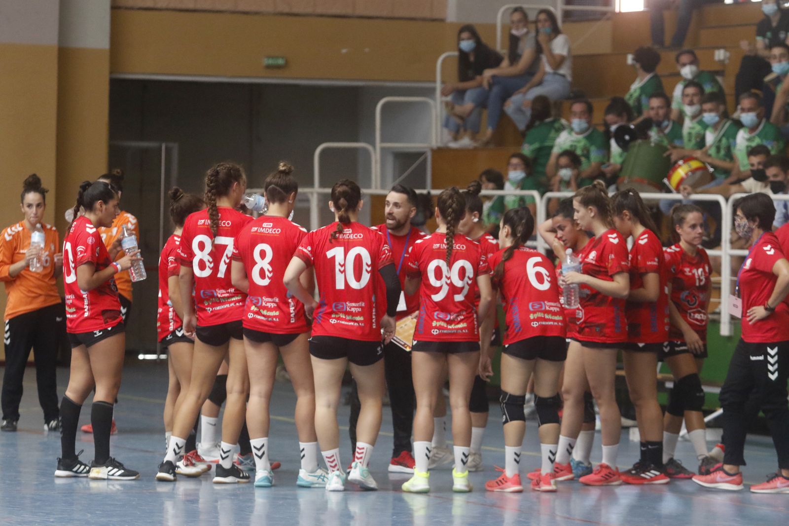 Un tiempo muerto del Deza Córdoba BM.