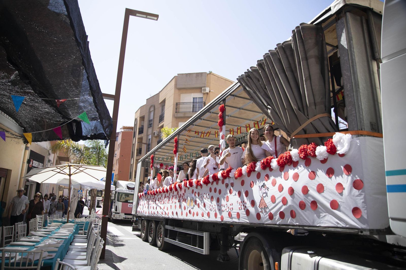Las imágnes de la misa y procesión en honor a San Marcos en El Ejido