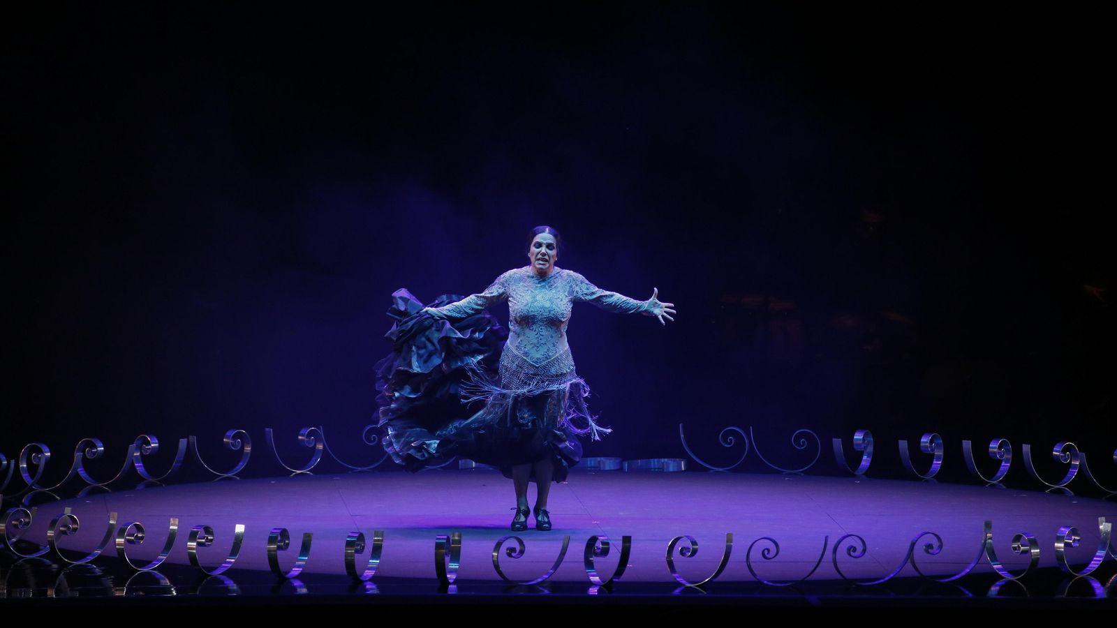 La bailaora granadina sigue estando en plena forma.