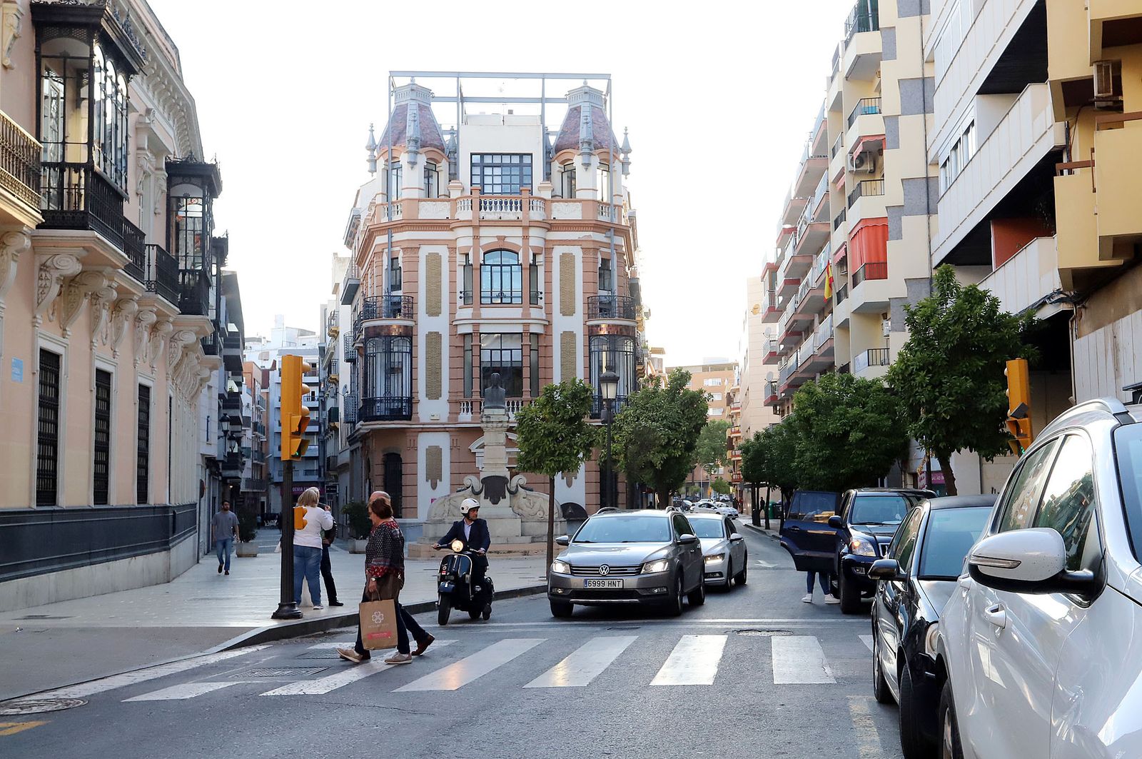 La calle Puerto de Huelva.
