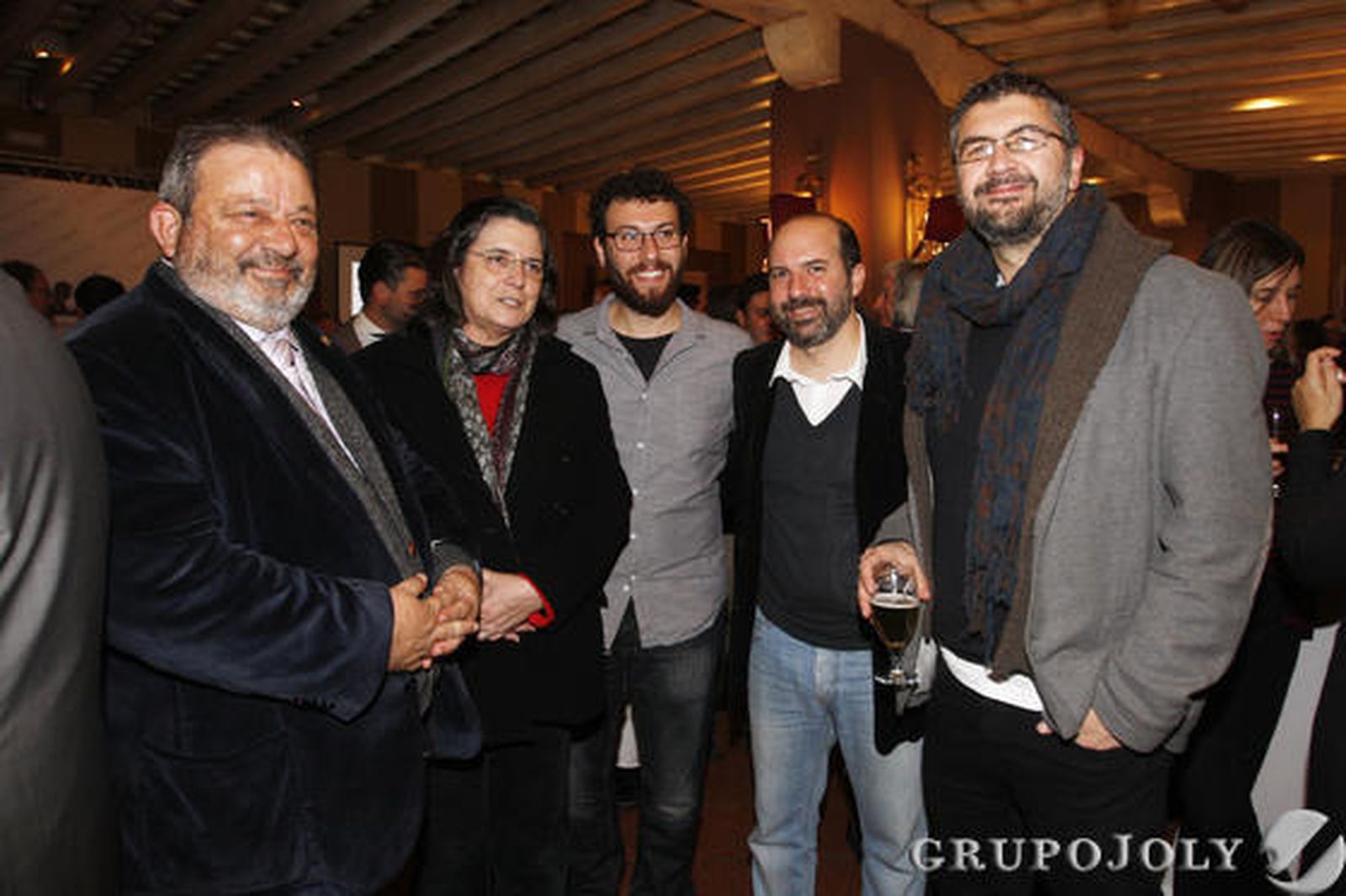 Quico Zamora, Ana Barceló, Adrián Martínez de Pinillos, José Luis Porquicho y José Antonio Vera Luque.

Foto: Julio Gonzalez-Joaquin Pino-Fito Carreto