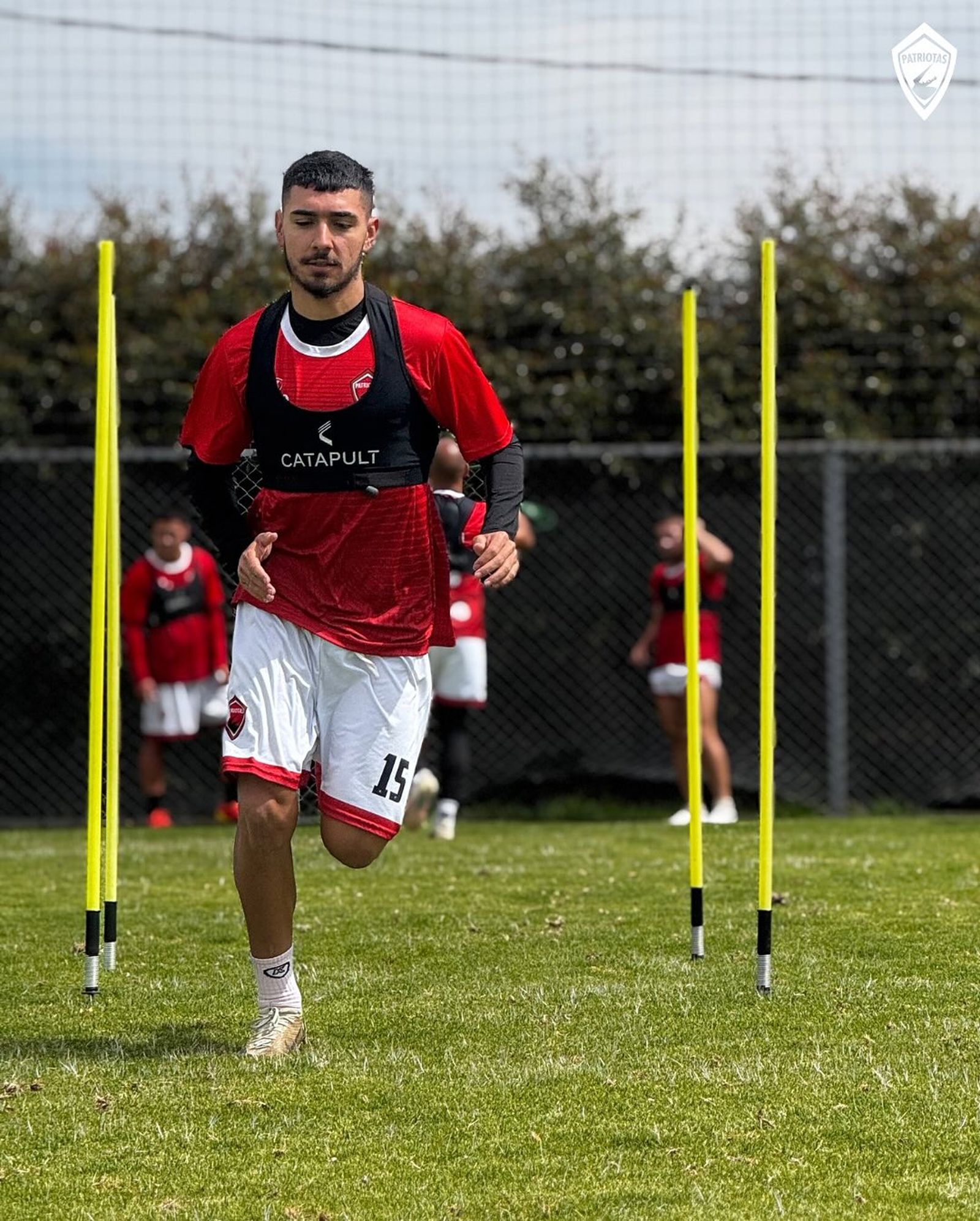 El centrocampista David Conejero, en su etapa en Patriotas Boyacá.