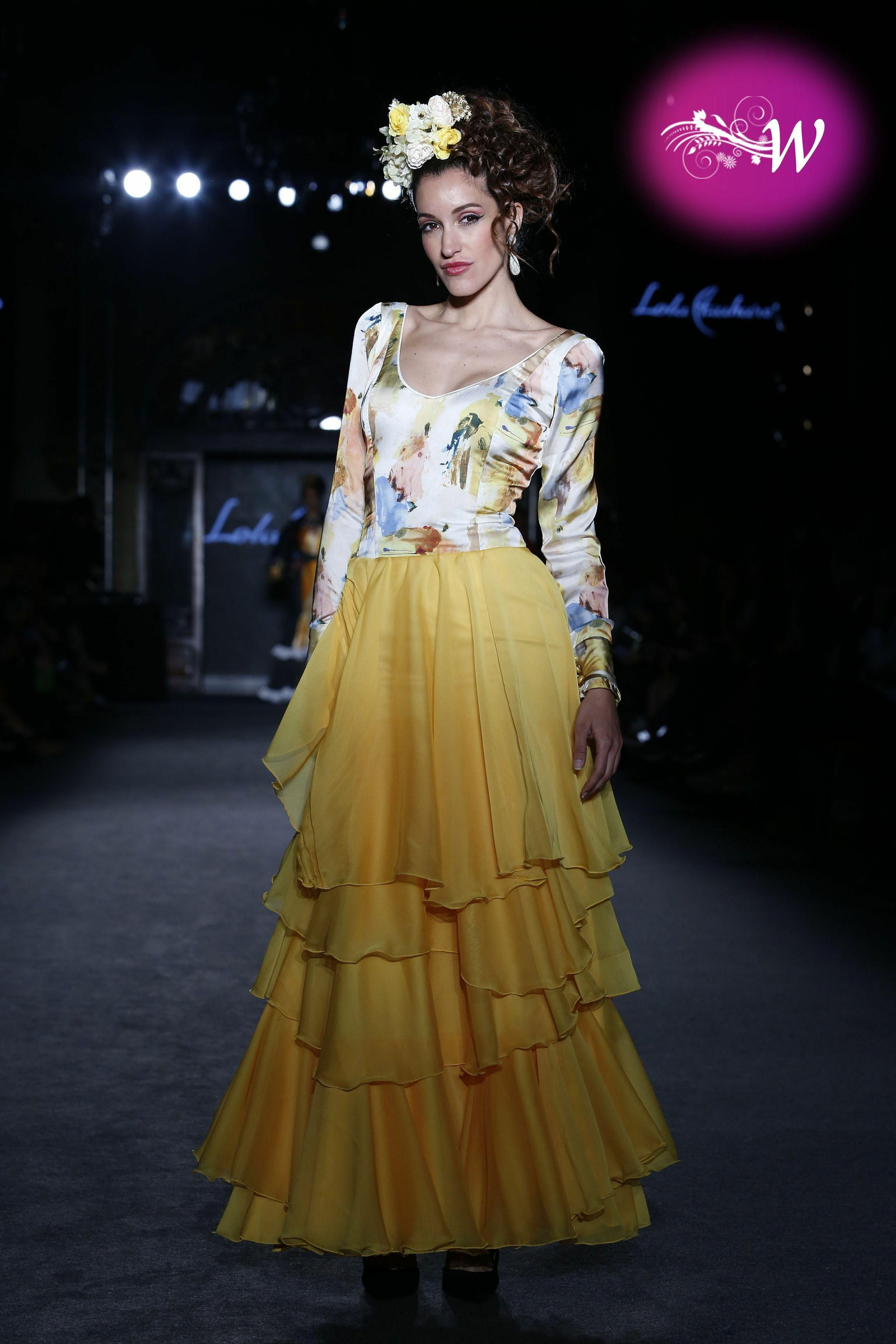 Lola Azahares en We Love Flamenco 2020, todas las fotos del desfile