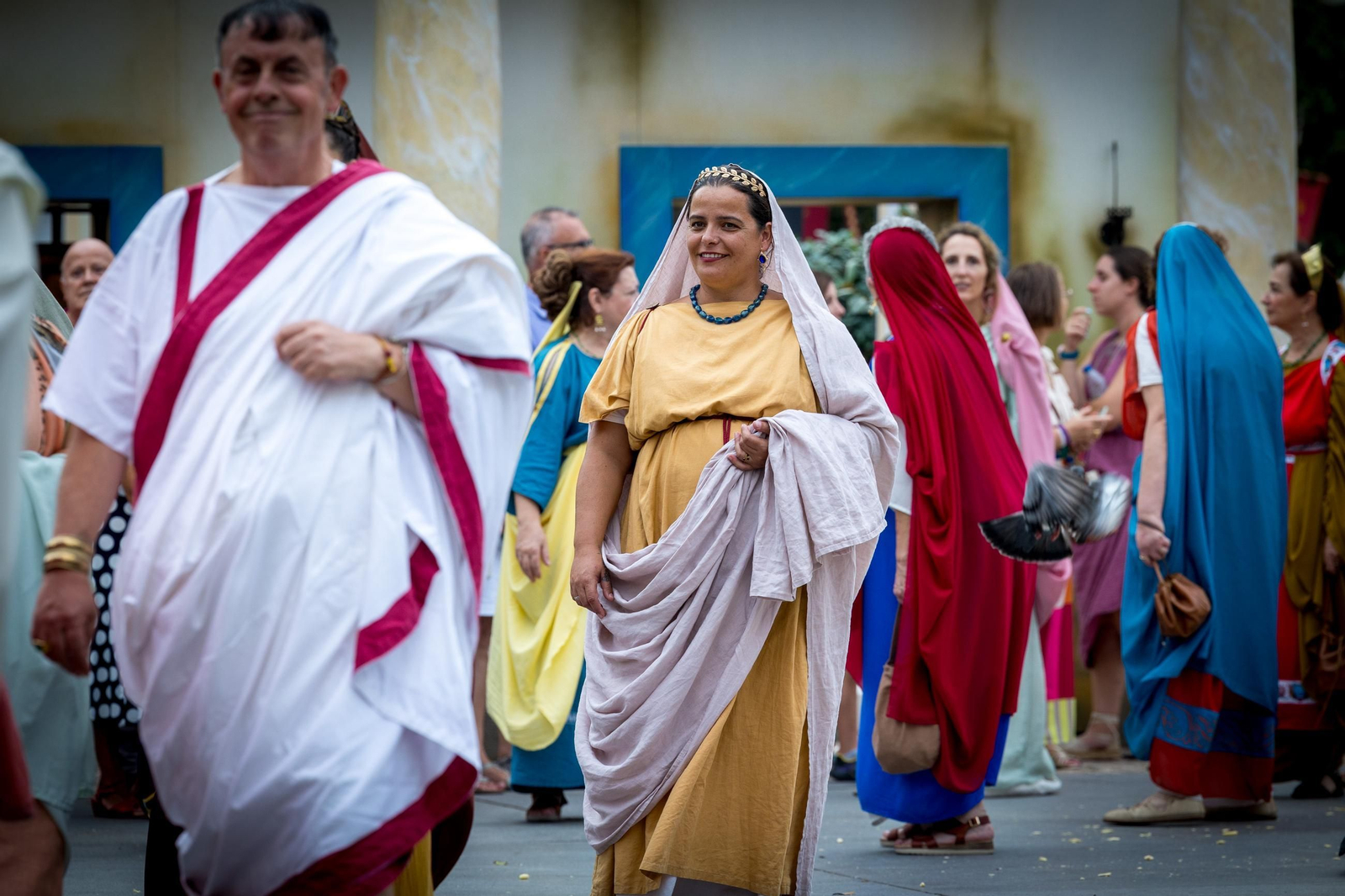 Las imágenes de la procesión del triunfo de Balbo el Menor en Cádiz Romana