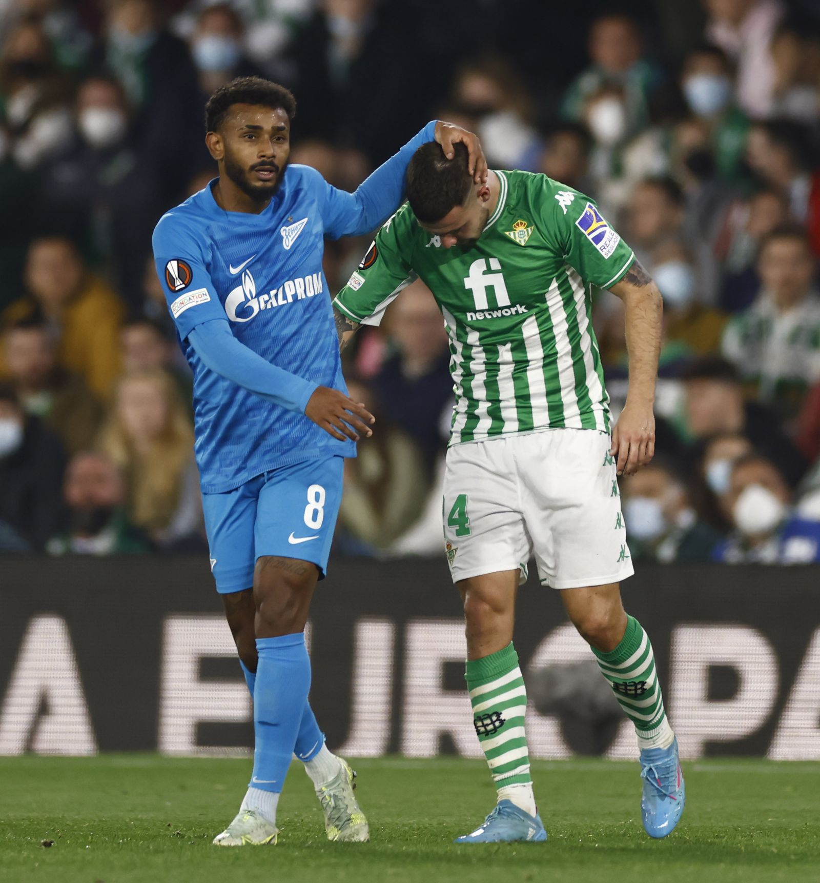 Las imágenes de Betis-Zenit
