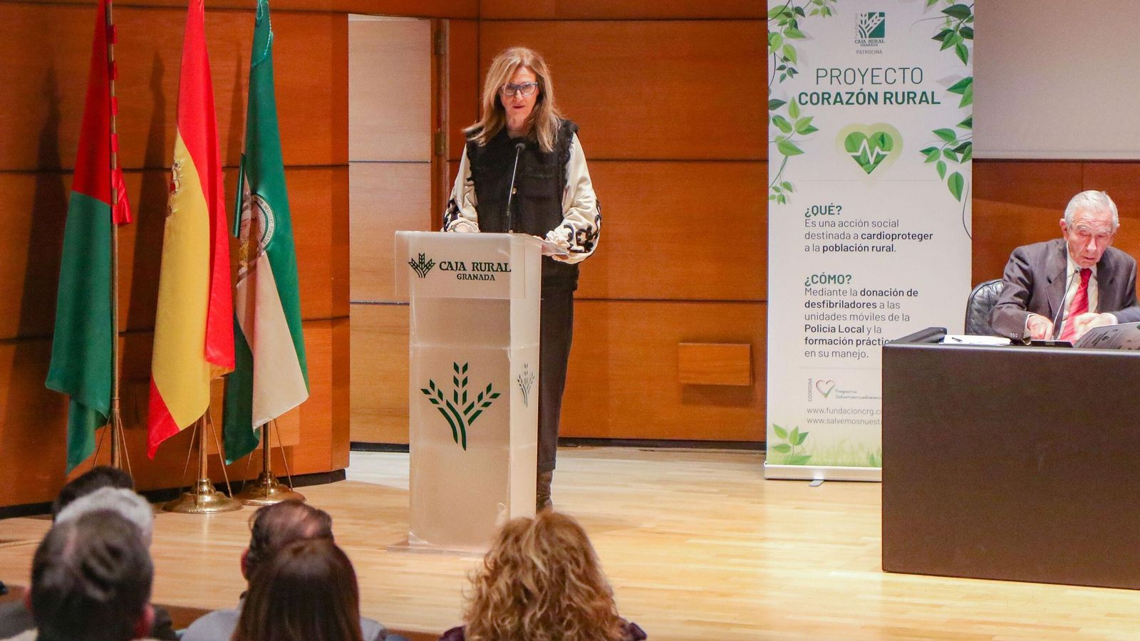 Acto de entrega de un diploma y un dispositivo a los consistorios participantes en el proyecto en 2024