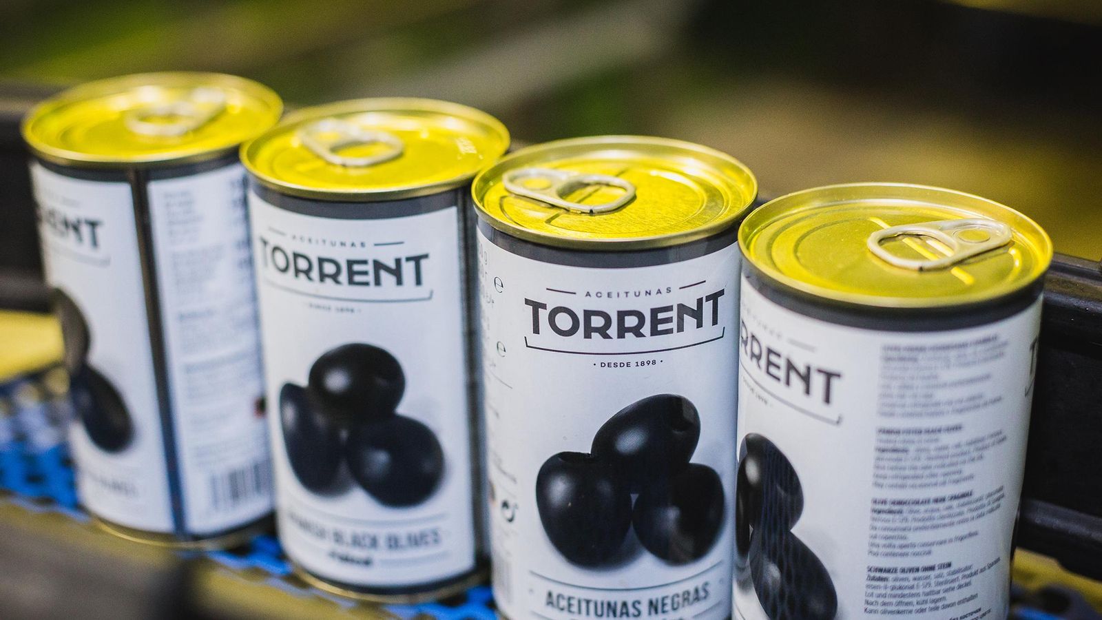 Uno de los productos que Aceitunas Torrent vende fuera y dentro de España.