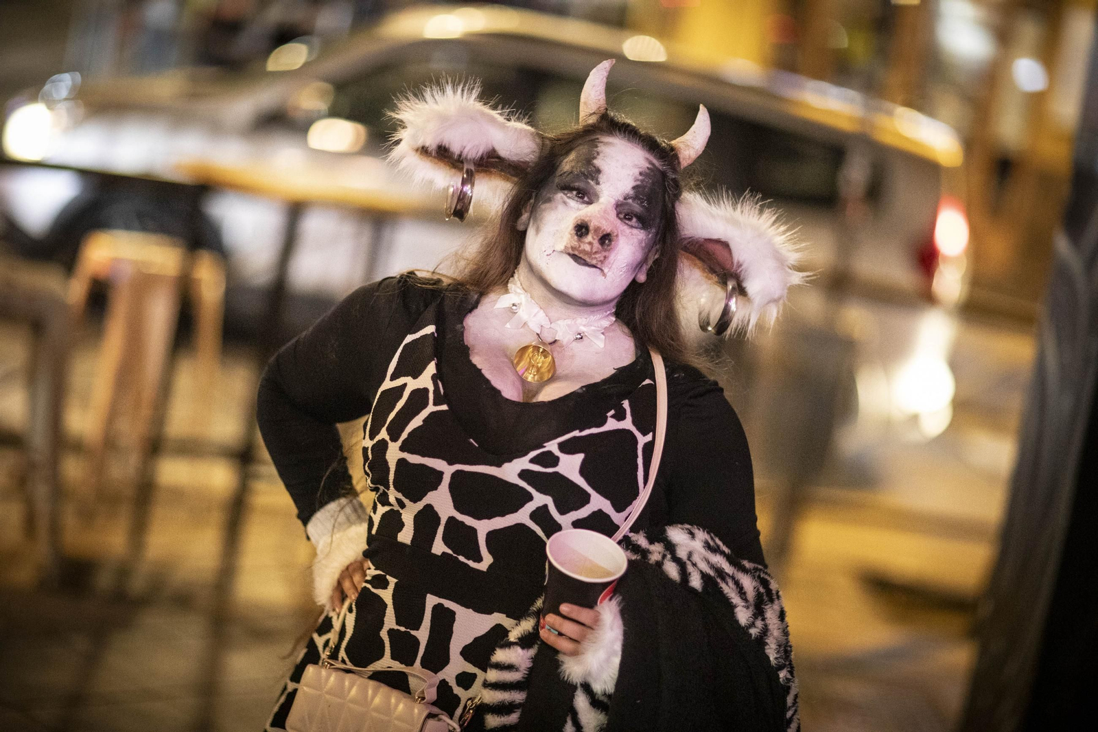 "Así fue la noche de Halloween en Granada: disfraces, truco y trato"