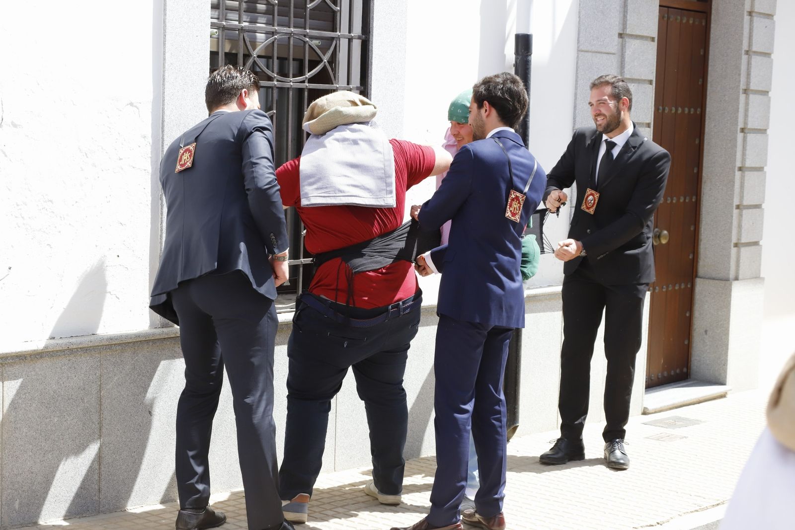 Jueves Santo en Villanueva de Córdoba: La procesión de Padre Jesús, en imágenes