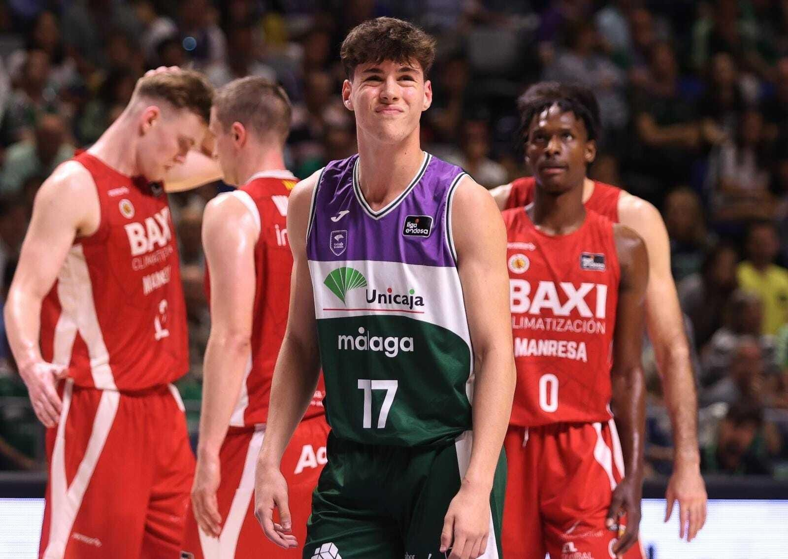 El Unicaja - Baxi Manresa, en fotos