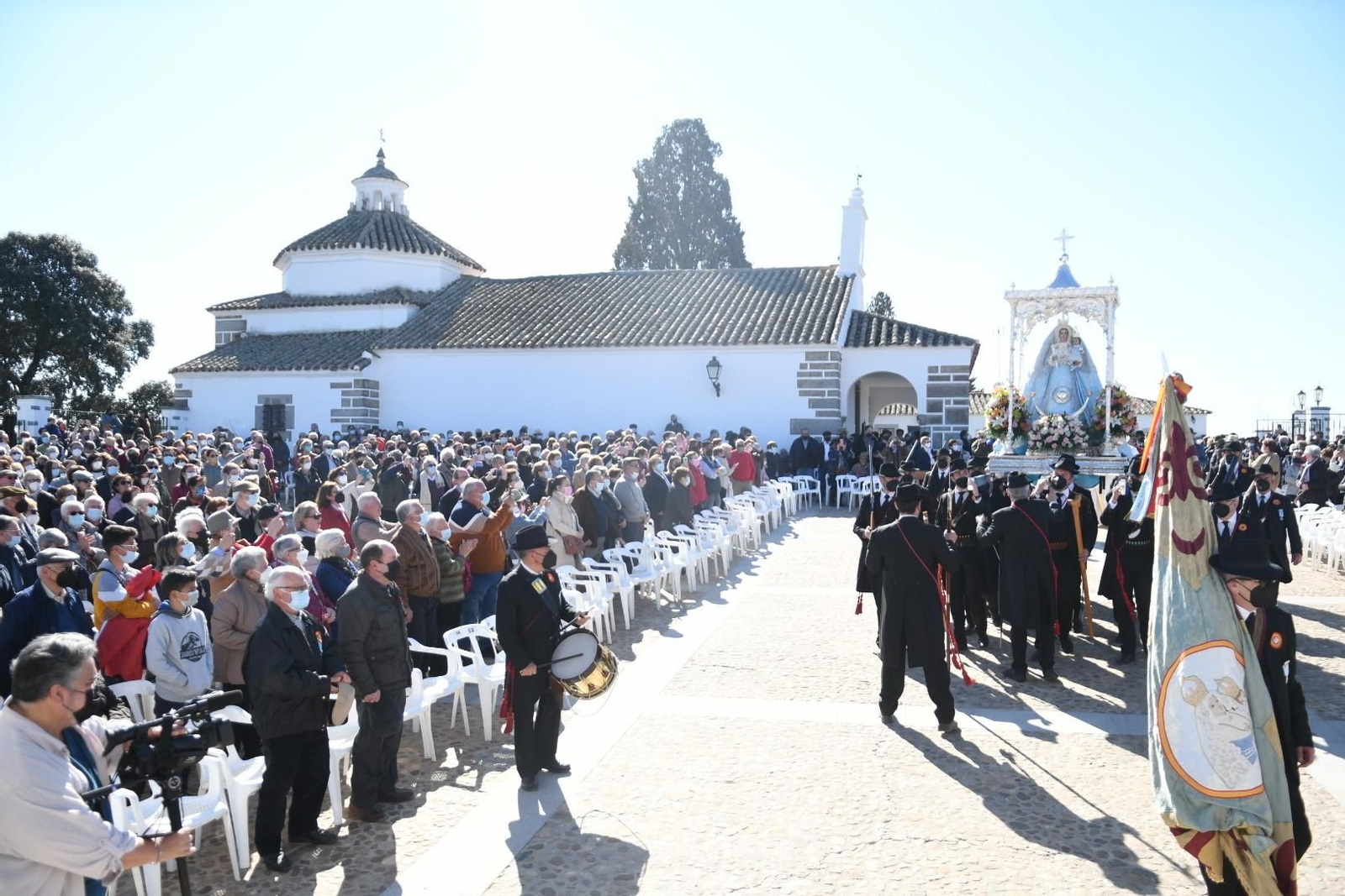 La romería de la Virgen de Luna a Pozoblanco, en fotografías