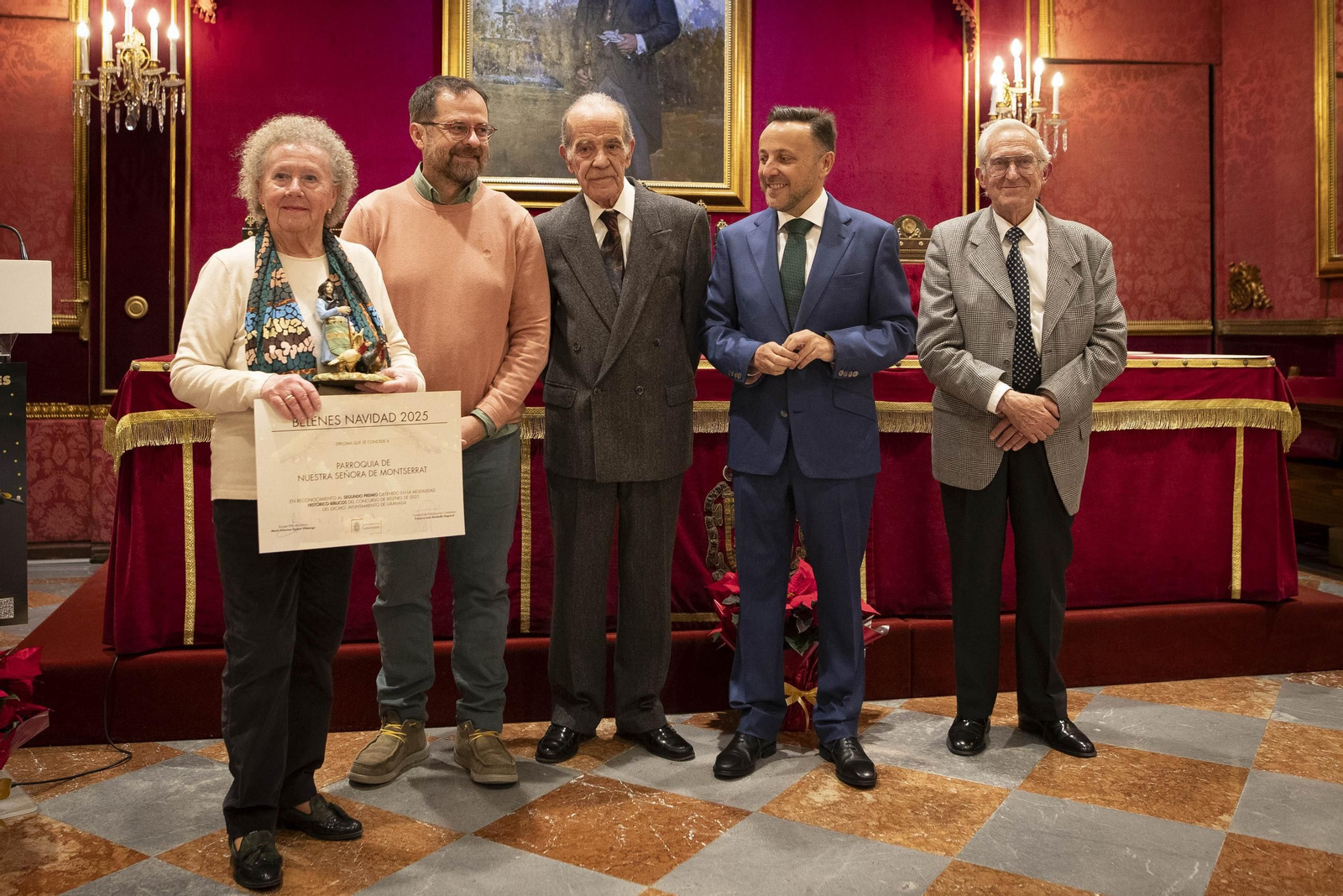 Fotos: así han sido galardonados los ganadores del Concurso Municipal de Belenes 2025 en Granada