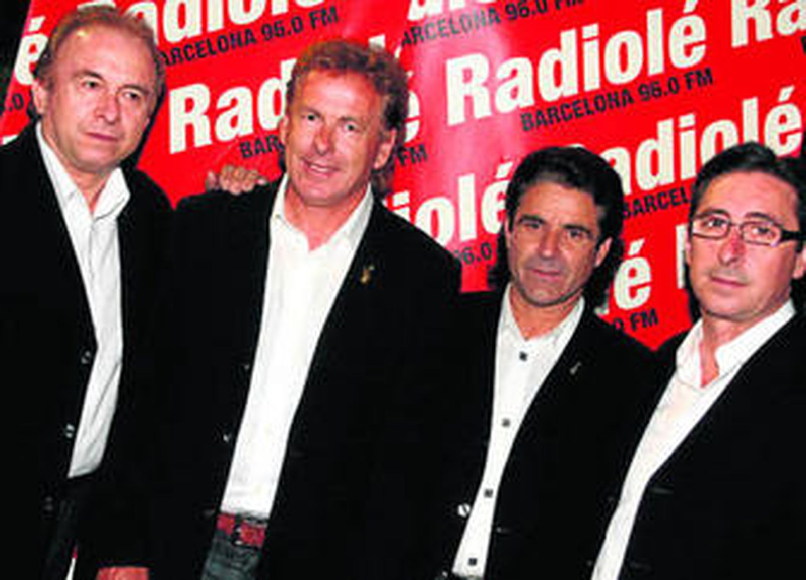 Los componentes de la veterana formación Ecos del Rocío.