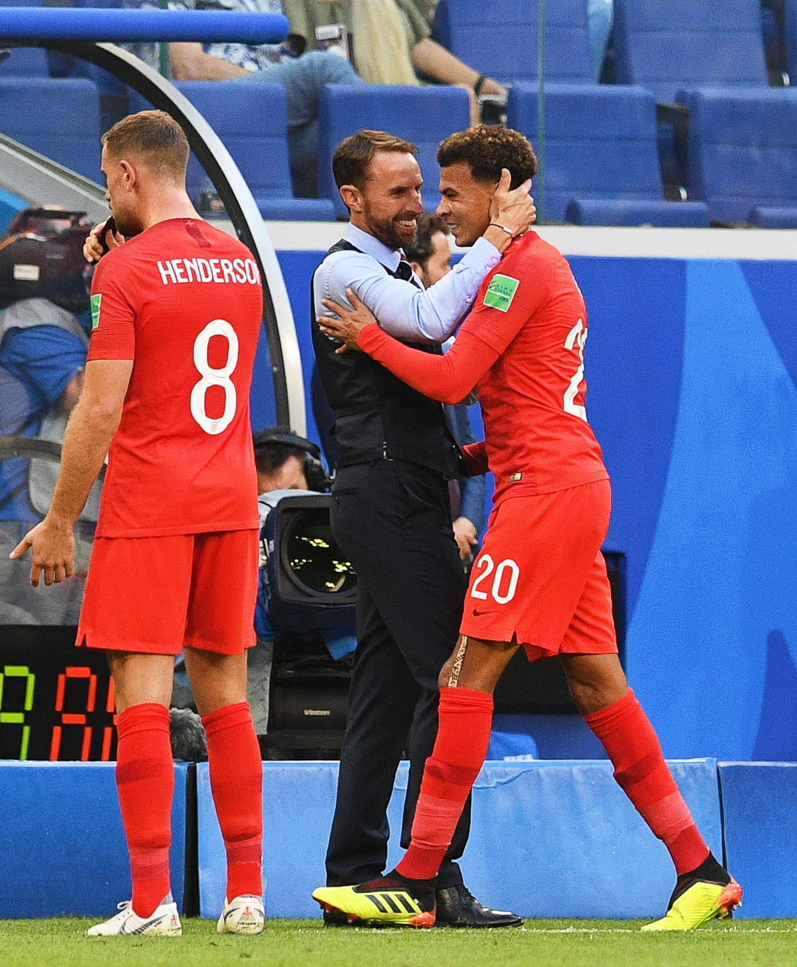 Las imágenes del Suecia-Inglaterra