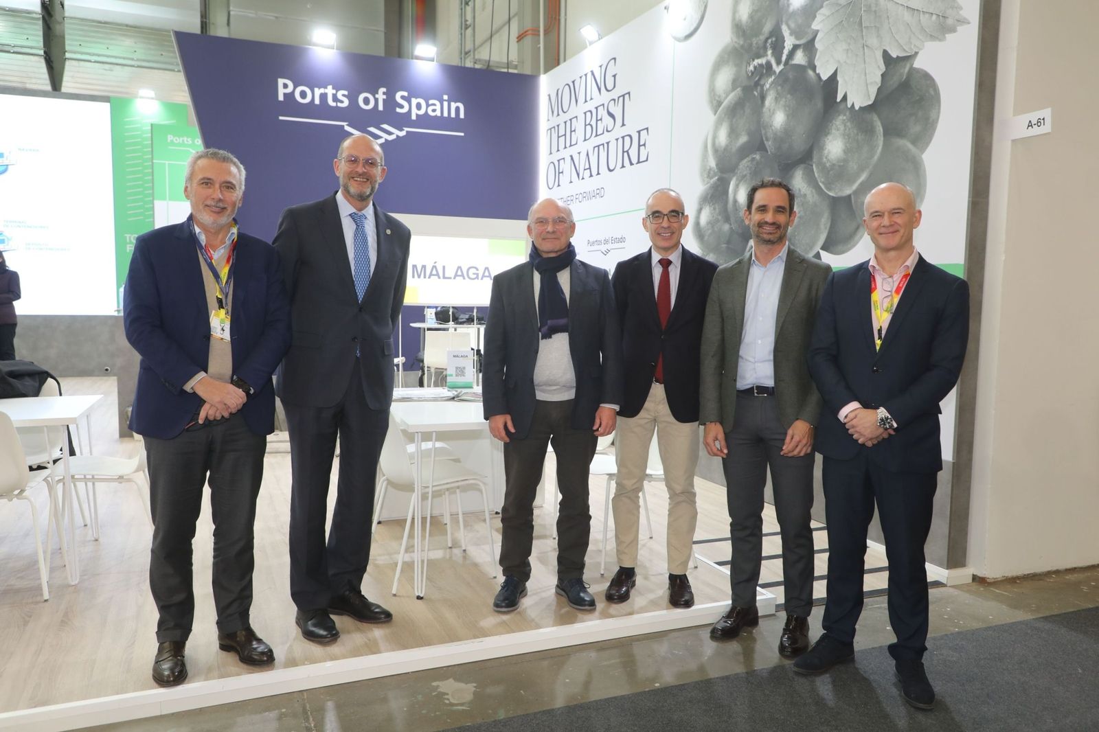 Delegación de Málaga en Fruit Logística.