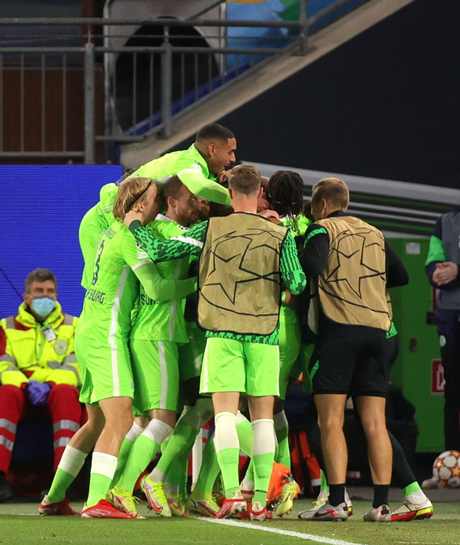 Las imágenes del Wolfsburgo-Sevilla