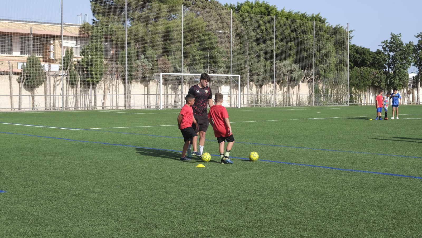 Imágenes de la inauguración de la remodelación del Campo de Fútbol de La Mojonera