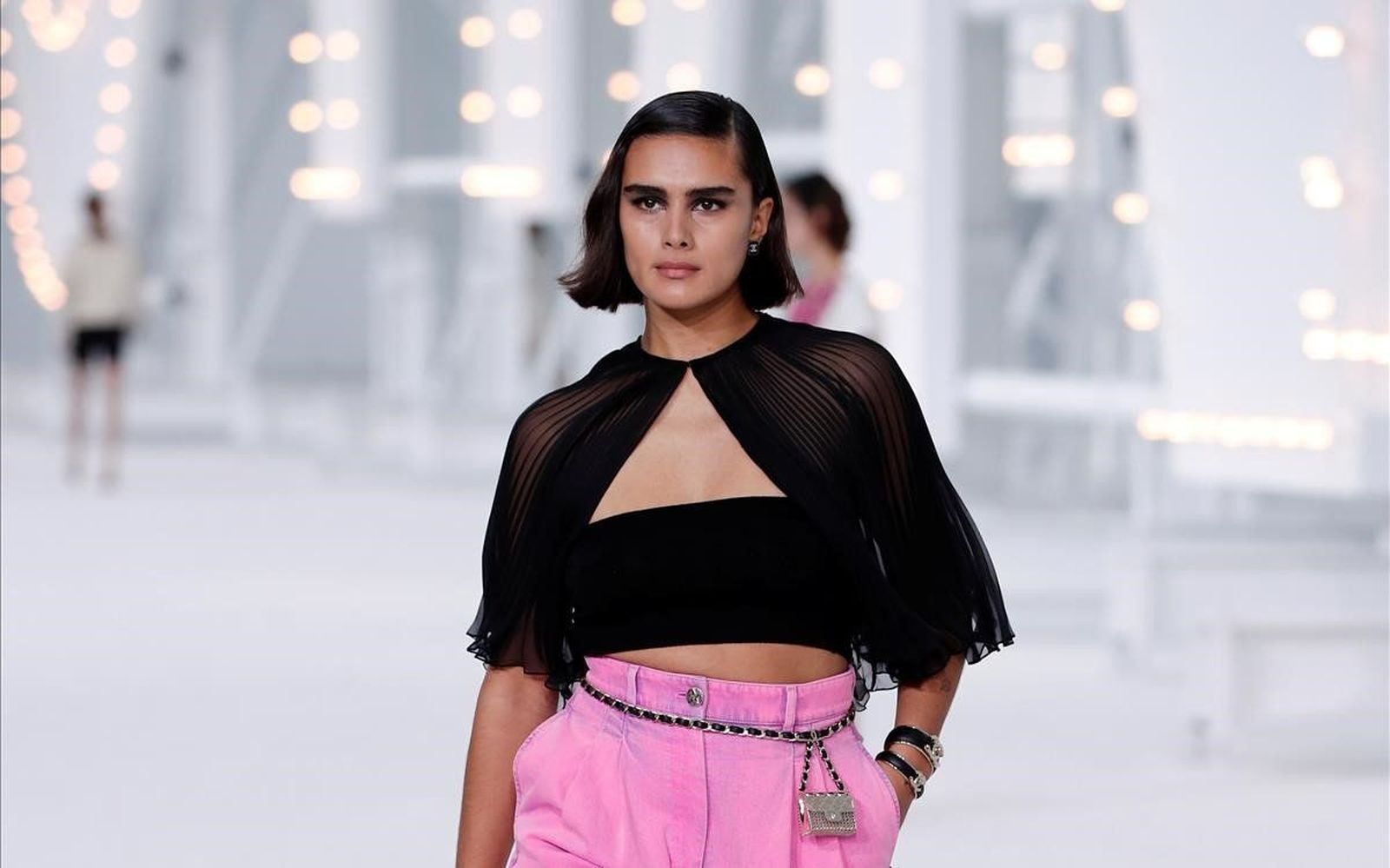 Jill Kortevle, en un desfile.