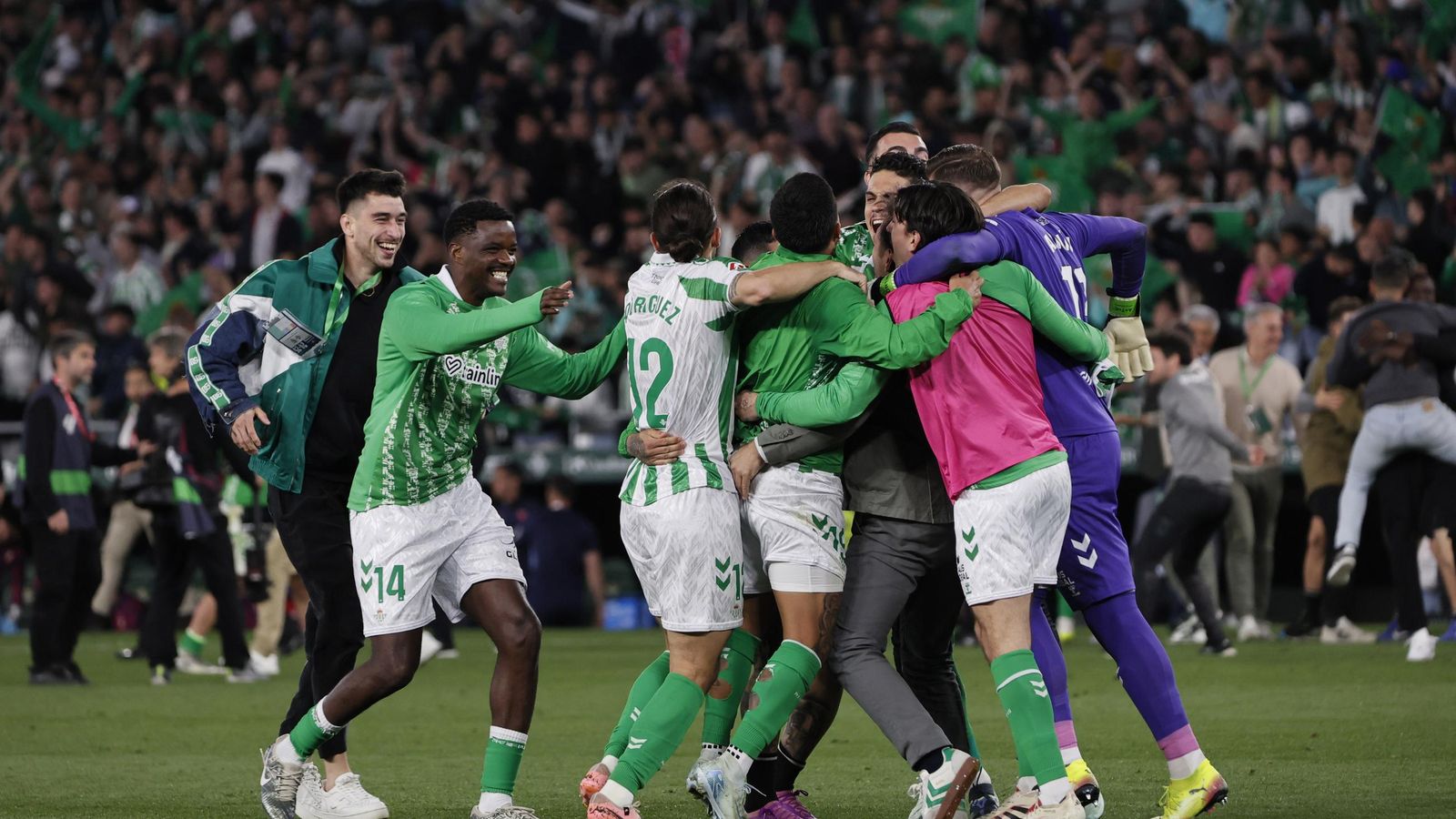 Las imágenes del Betis - Sevilla