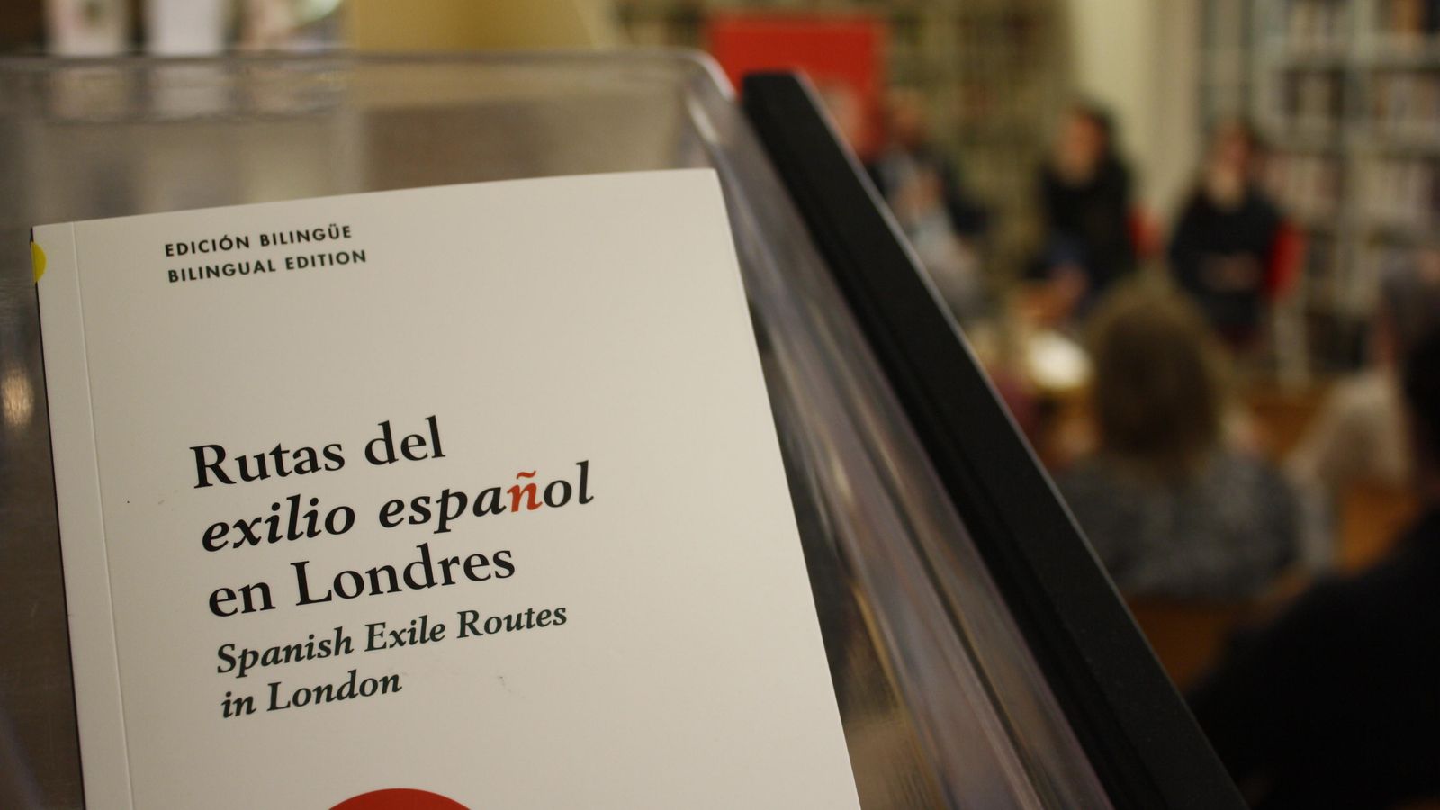 Portada de la guía bilingüe 'Rutas del exilio español en Londres'