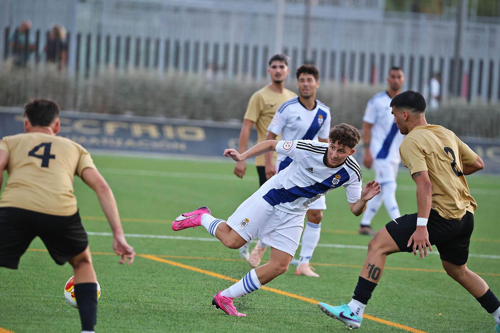 Las imágenes del CD Lamiya - Recreativo de Huelva
