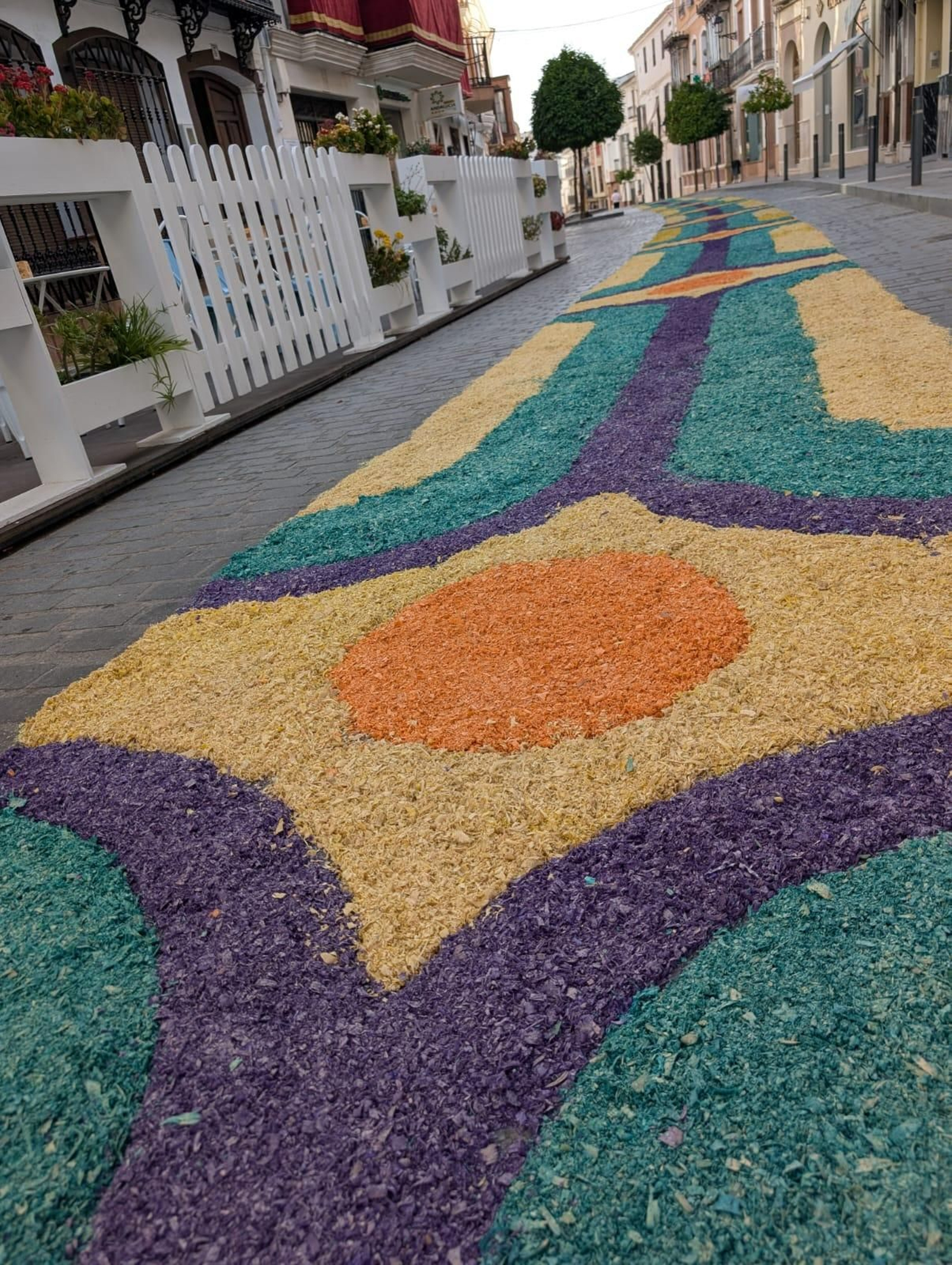 Alfombras del Corpus en Carcabuey Alfombras del Corpus en Carcabuey