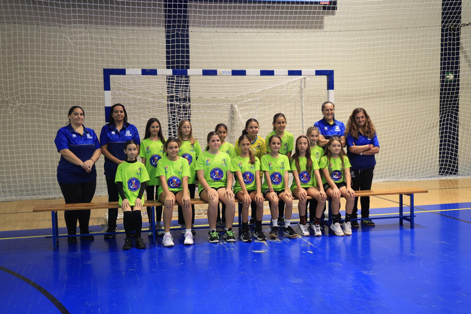 Las fotos de familia del Club Balonmano Ciudad de Algeciras 2025-26