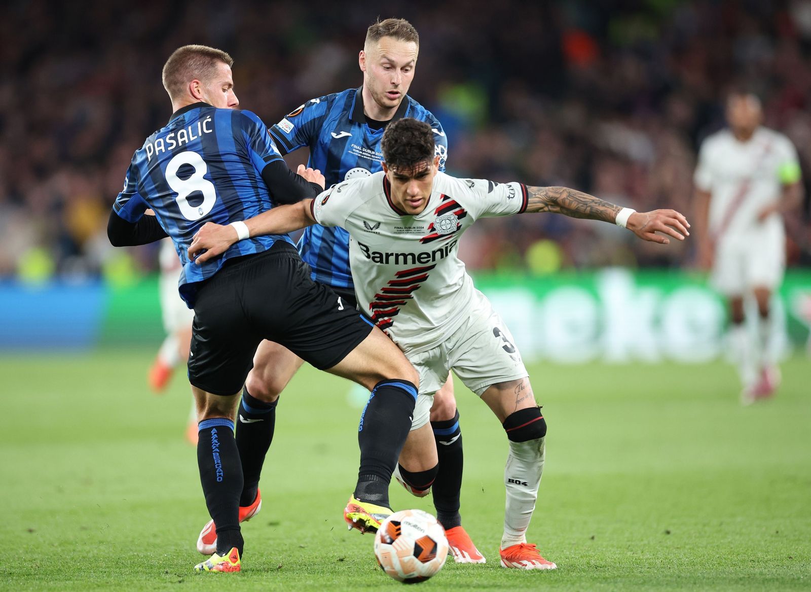 Las mejores fotos del título de la Atalanta en la Liga Europa