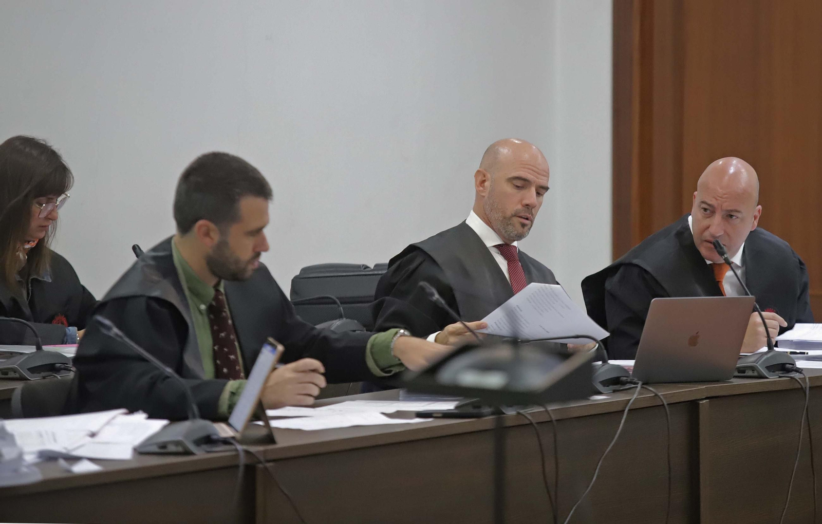 Fotos de la cuarta sesión del juicio del Rúa Mar en Algeciras
