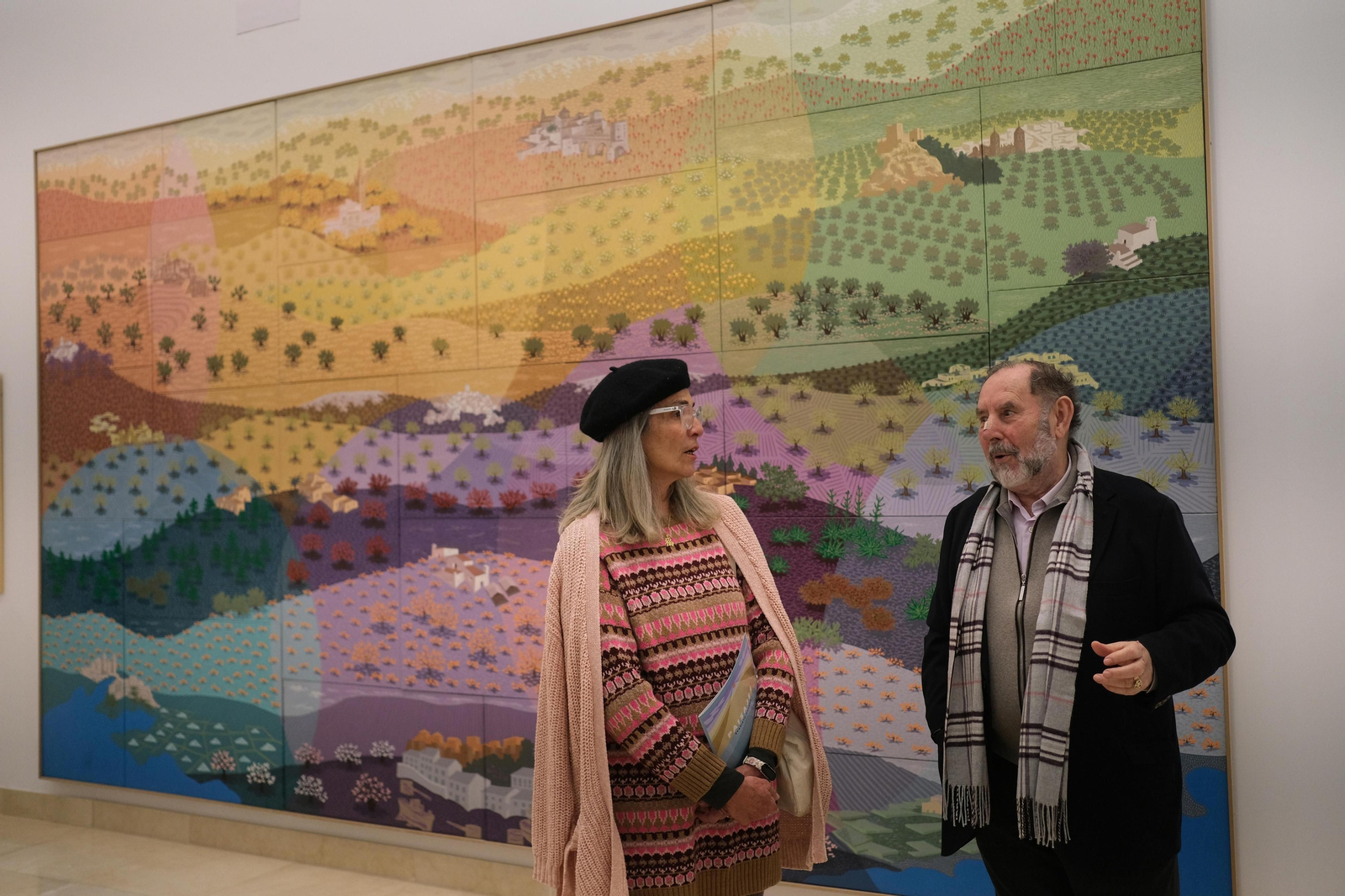 La exposición de Evaristo Guerra 'Paisajes', en fotos